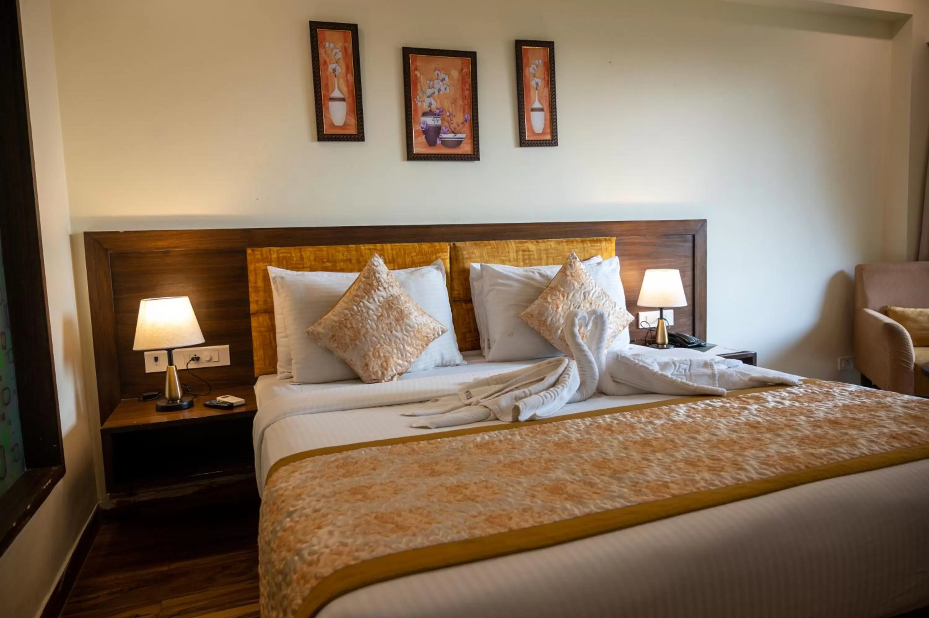 Bed in BELLS BEACH RESORT , A Unit of Resort De Balneaire