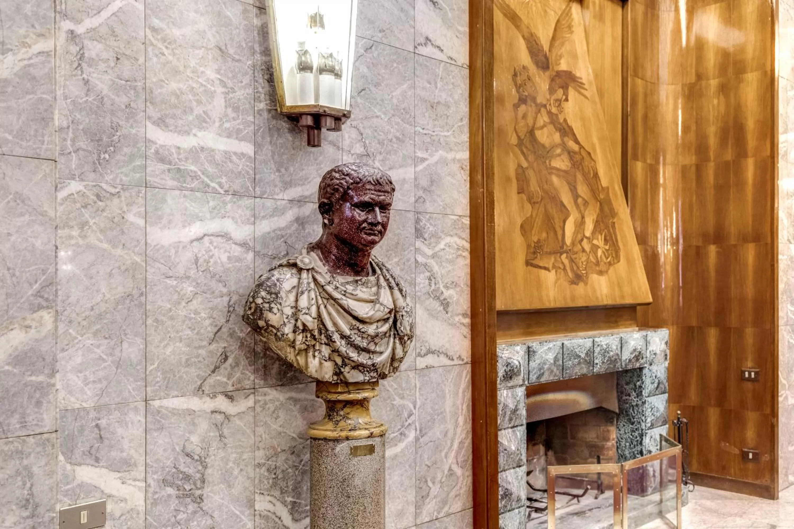 Lobby or reception in Bettoja Hotel Mediterraneo