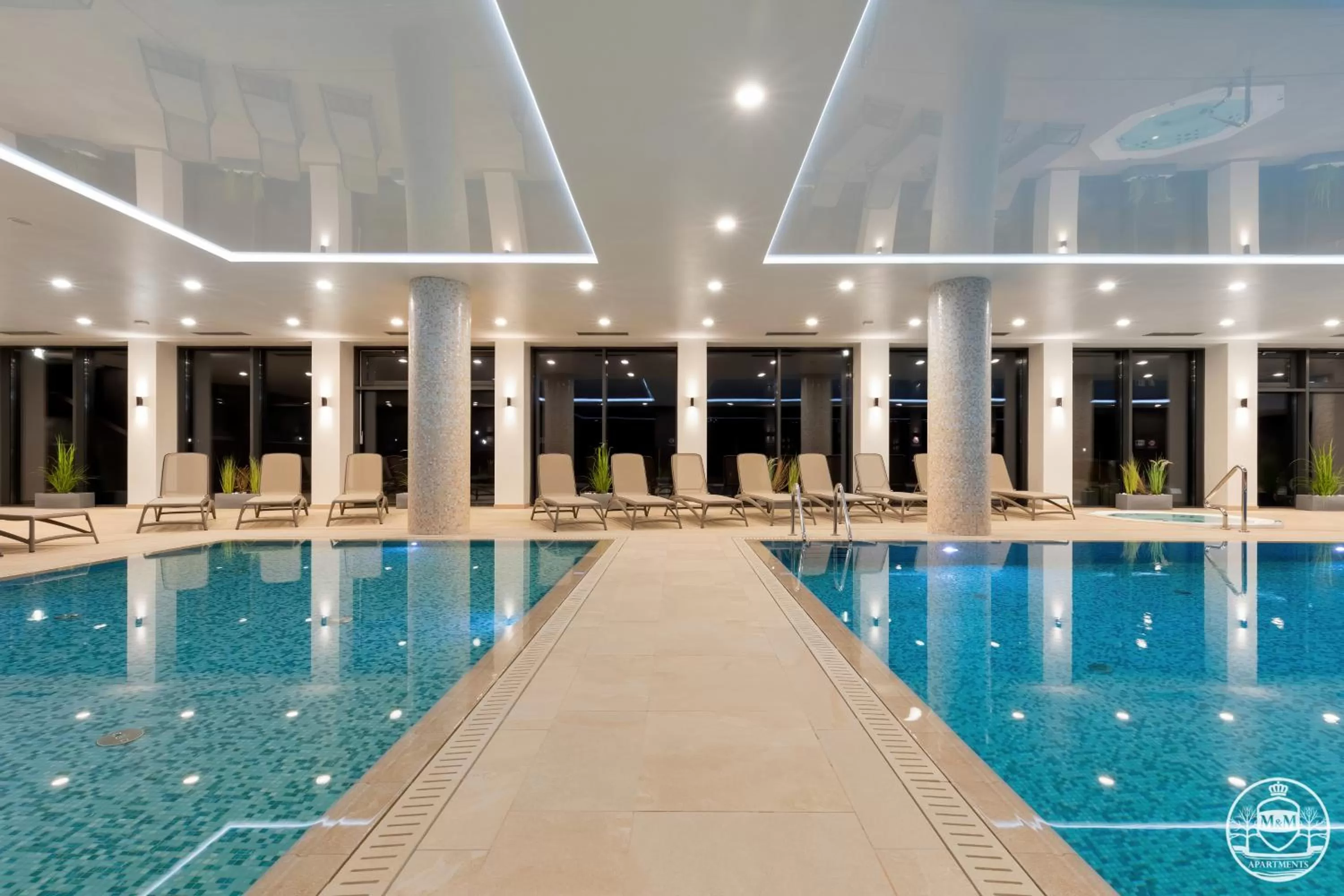 Swimming Pool in Nadmorskie Tarasy - Apartments M&M