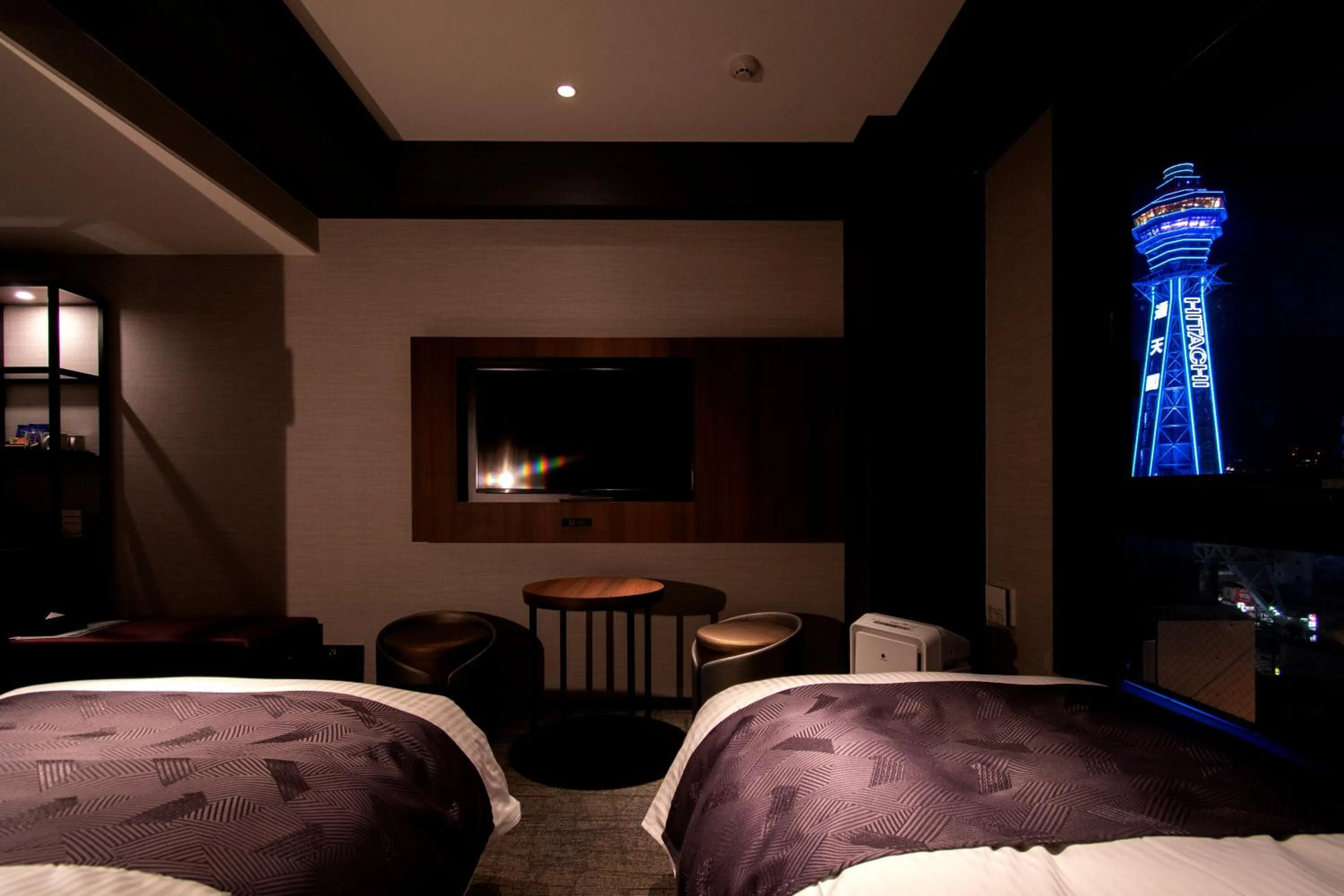 Bed in Joytel Hotel Osaka Shinsekai