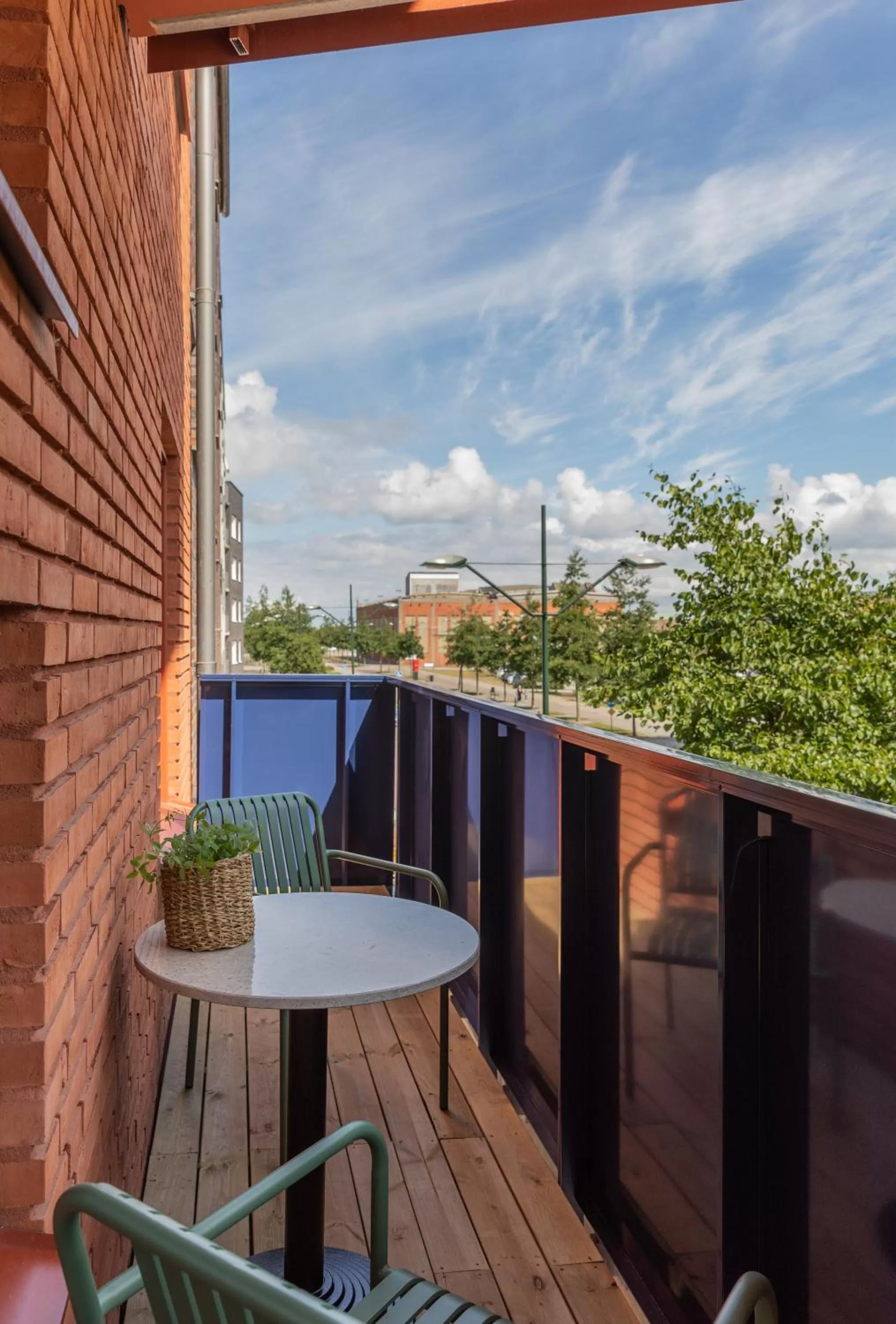 Balcony/Terrace in The More Hotel Västra Hamnen