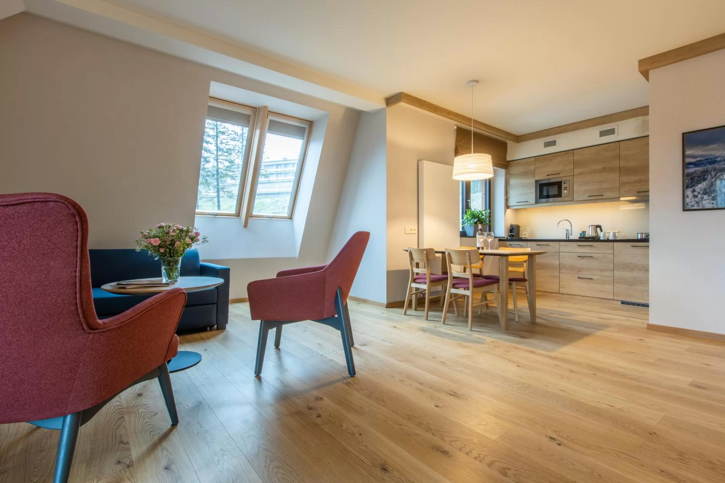 Living room in Radisson Blu Hotel & Residences