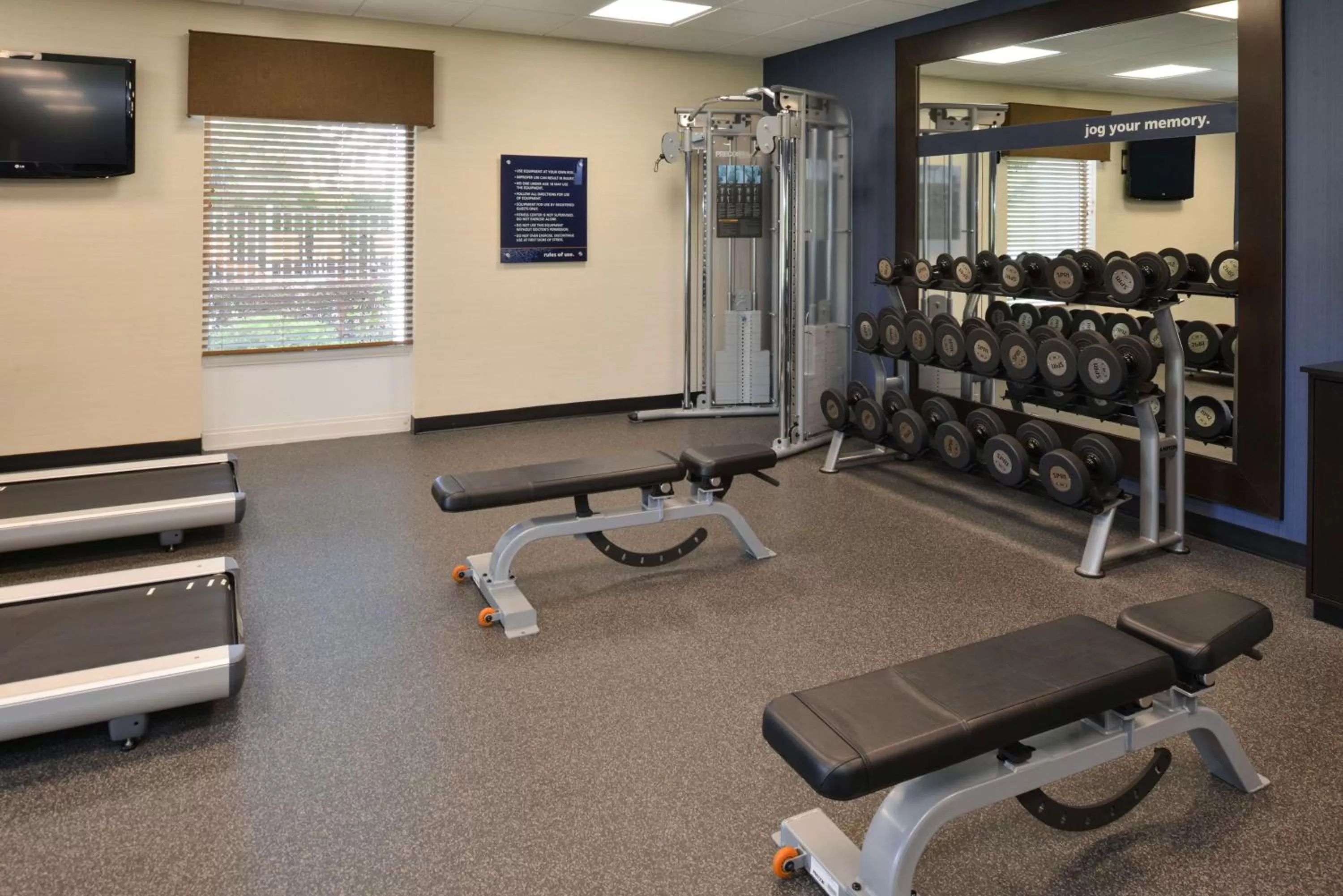 Fitness centre/facilities in Hampton Inn & Suites - Ocala