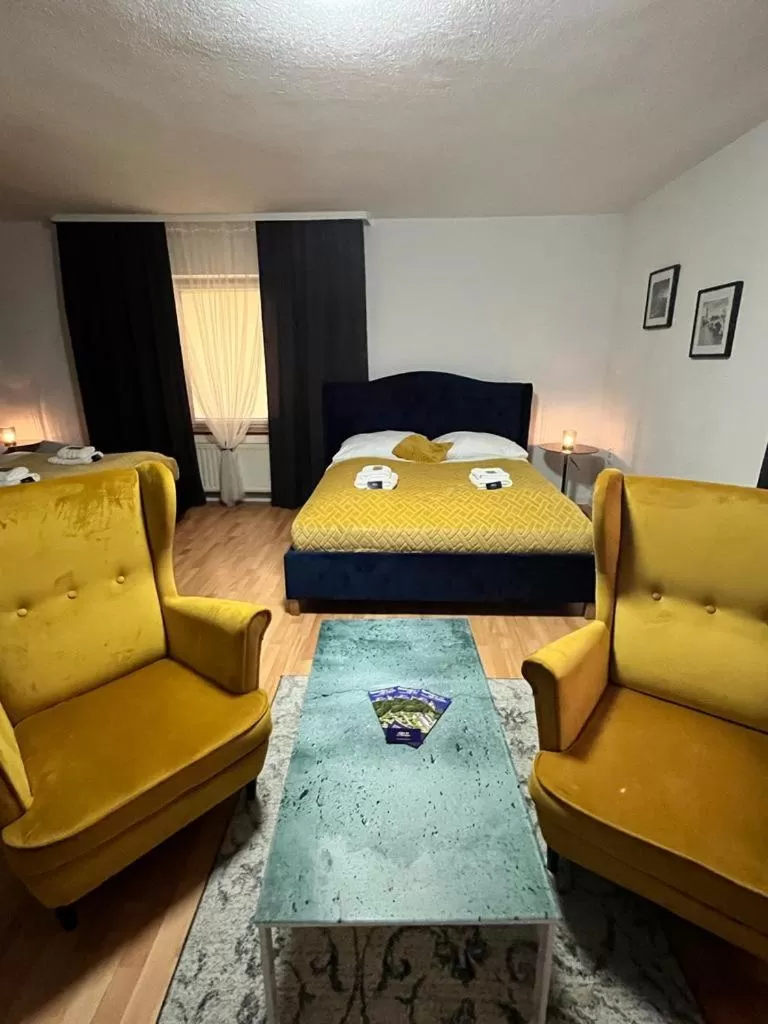 Photo of the whole room, Bed in Great Polonia Strzegom City Center