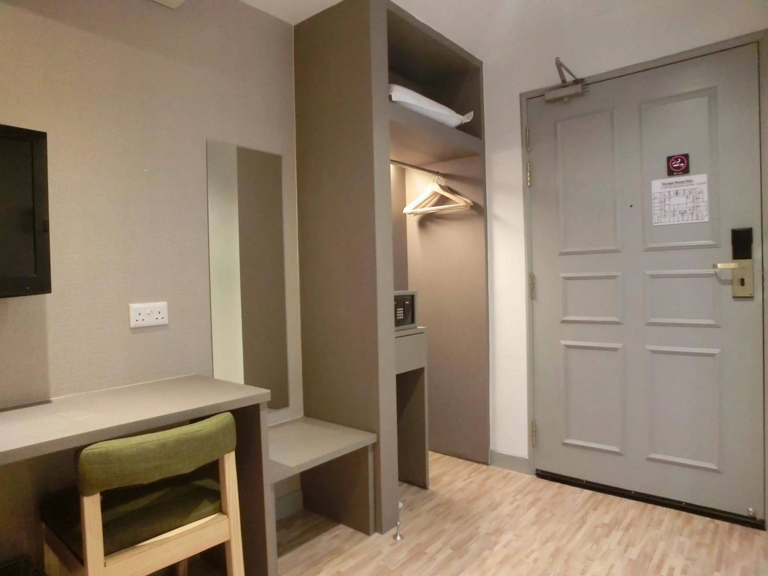 Decorative detail in Champion Hotel