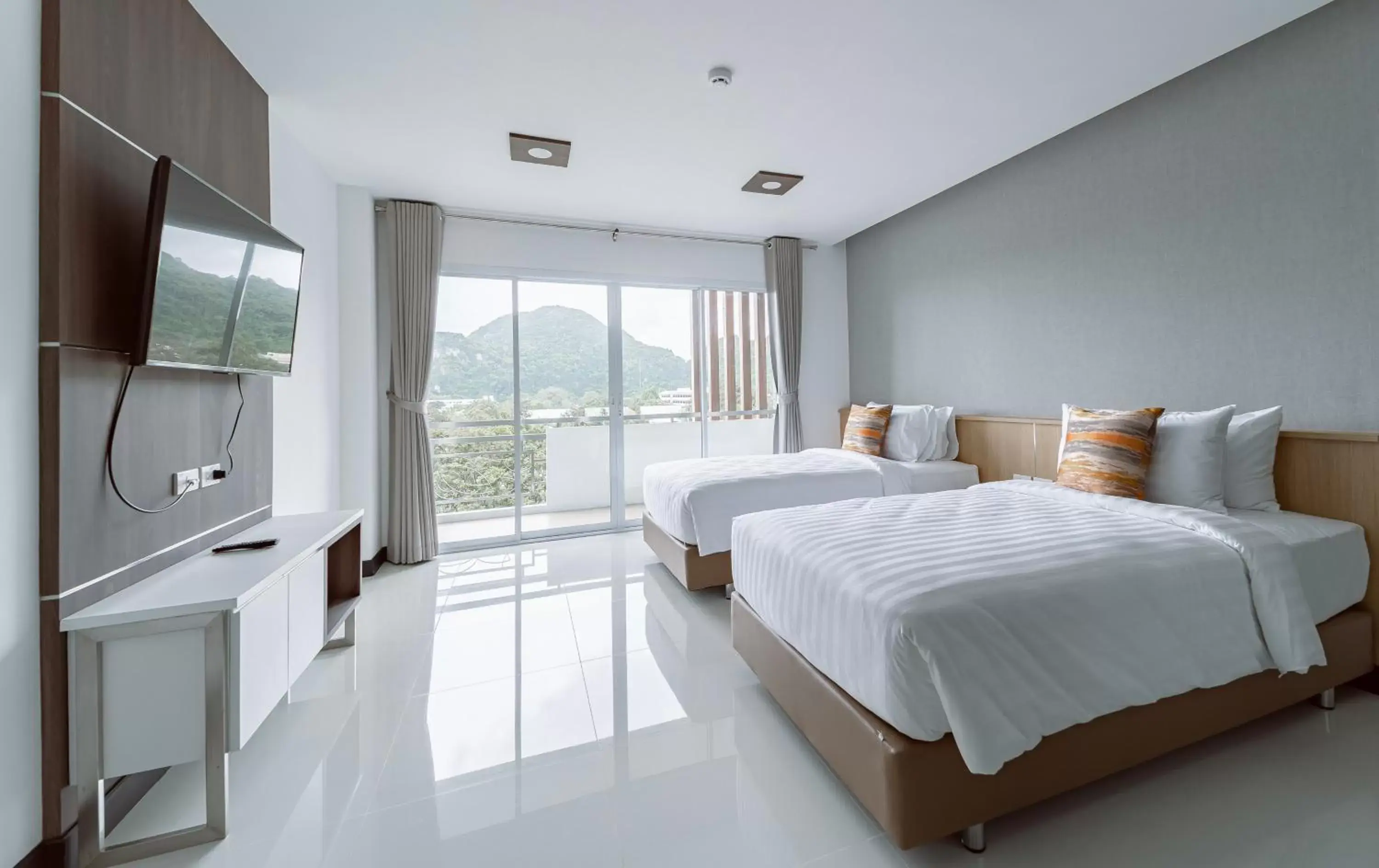 Deluxe Twin Room in Sitthinard Grandview Hotel Deluxe Twin Room in Sitthinard Grandview Hotel