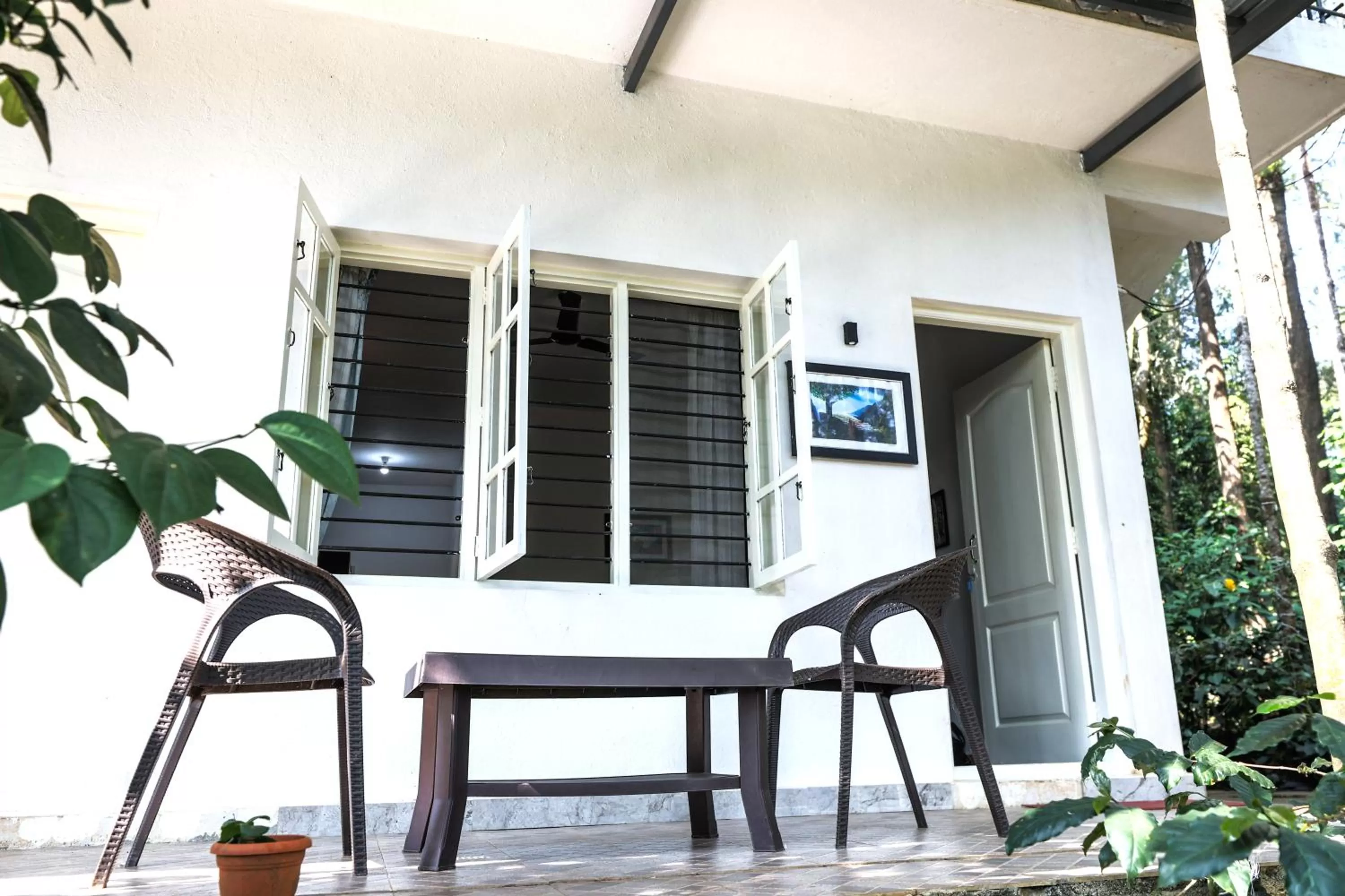 Patio in The Spectrum Resort - Chikmagalur