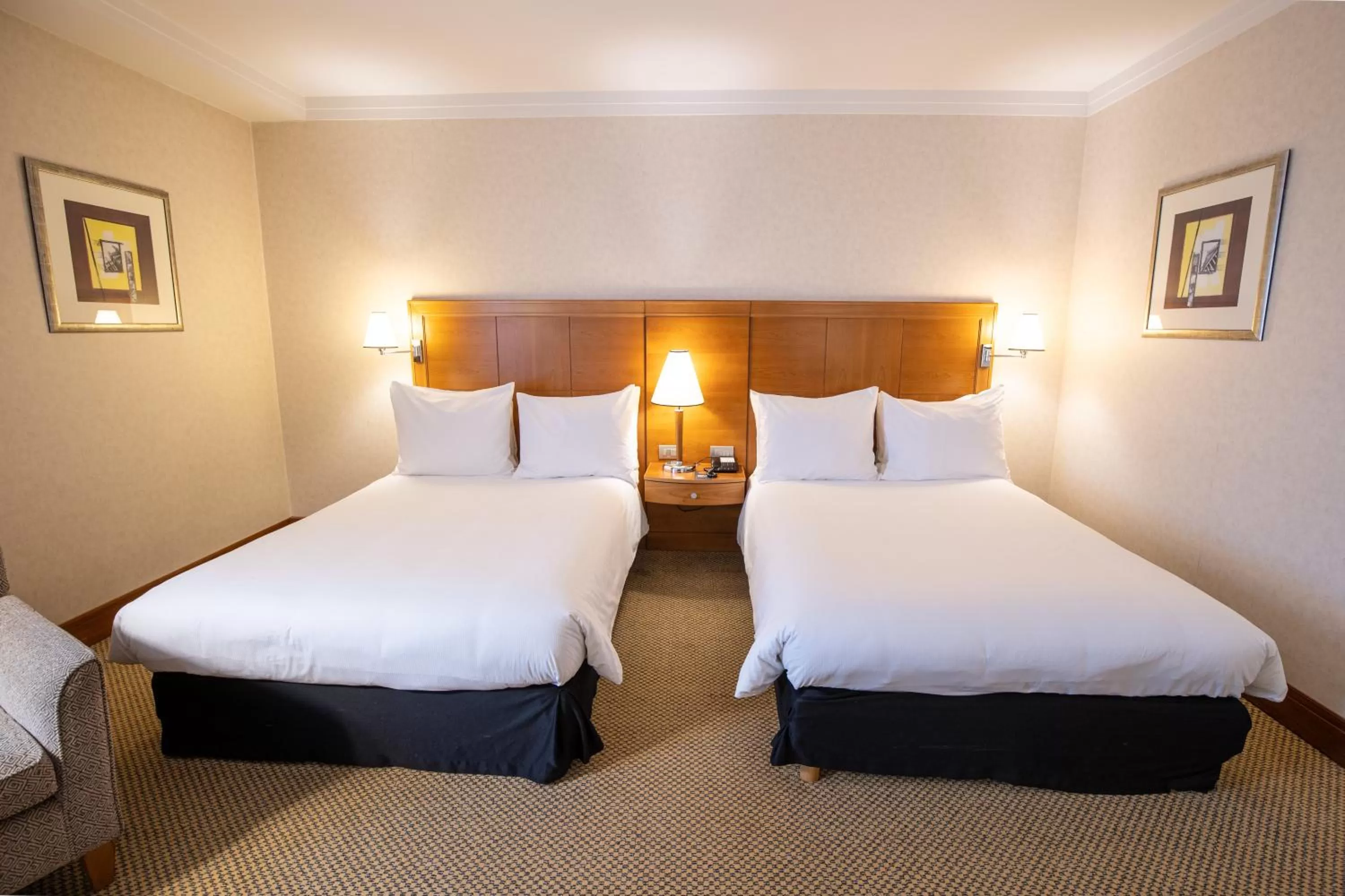 Bed in Crowne Plaza Brussels Airport by IHG