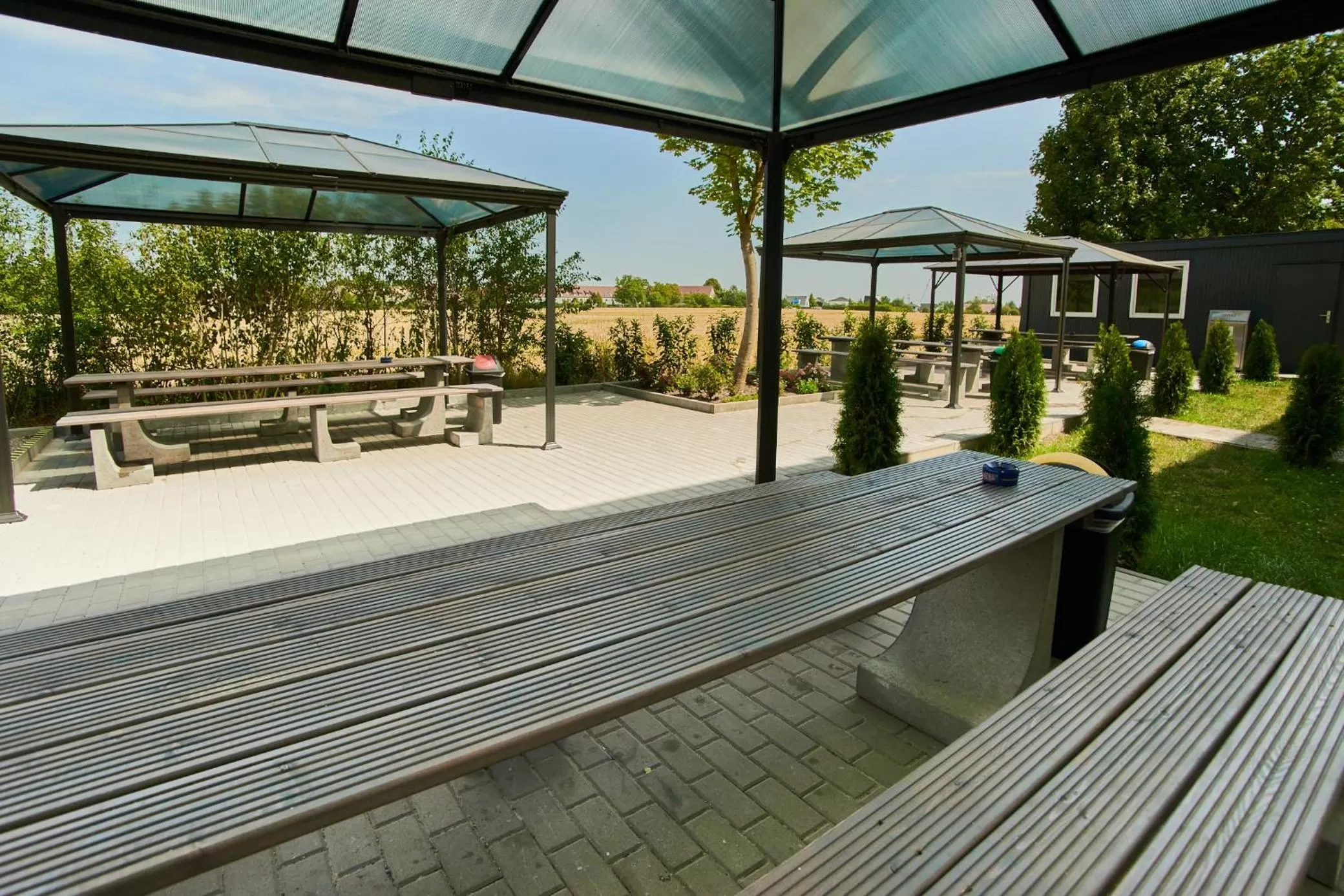 Garden in Hotel City Inn