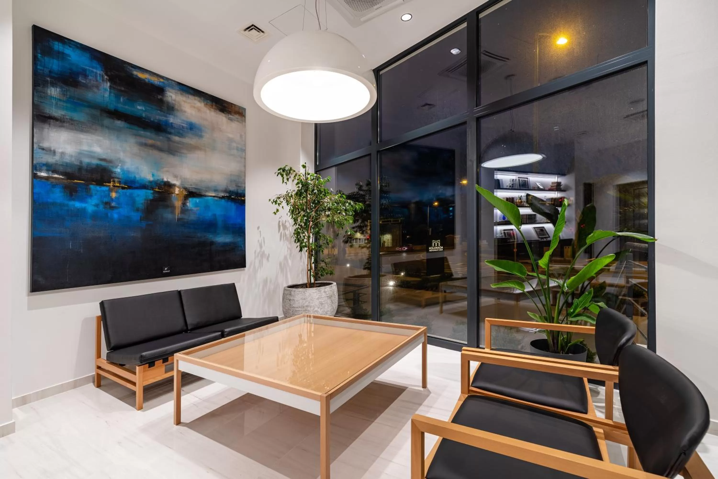 Seating area in Miramare Hotel