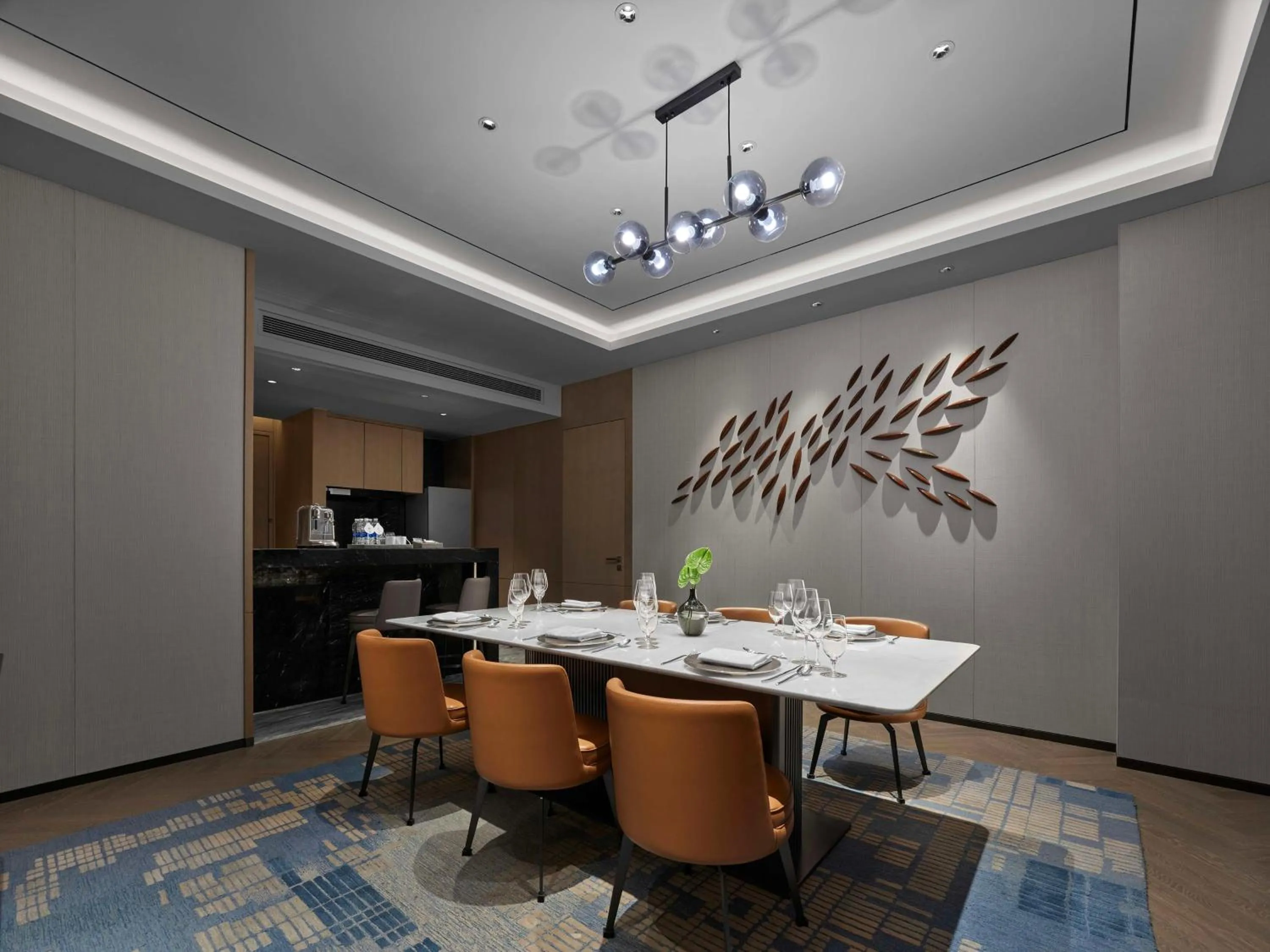 Living room in DoubleTree by Hilton Chengdu Riverside - Close to Panda Base and Chengdu East Railway