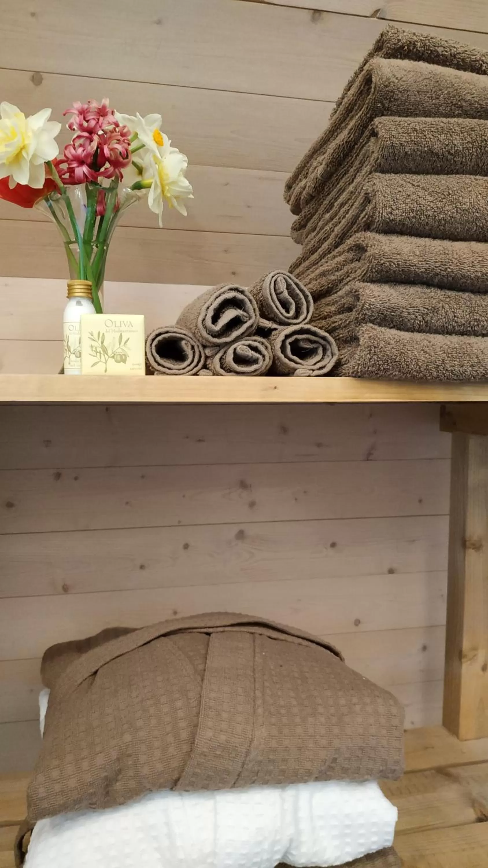 Bed in Blue Wall BnB