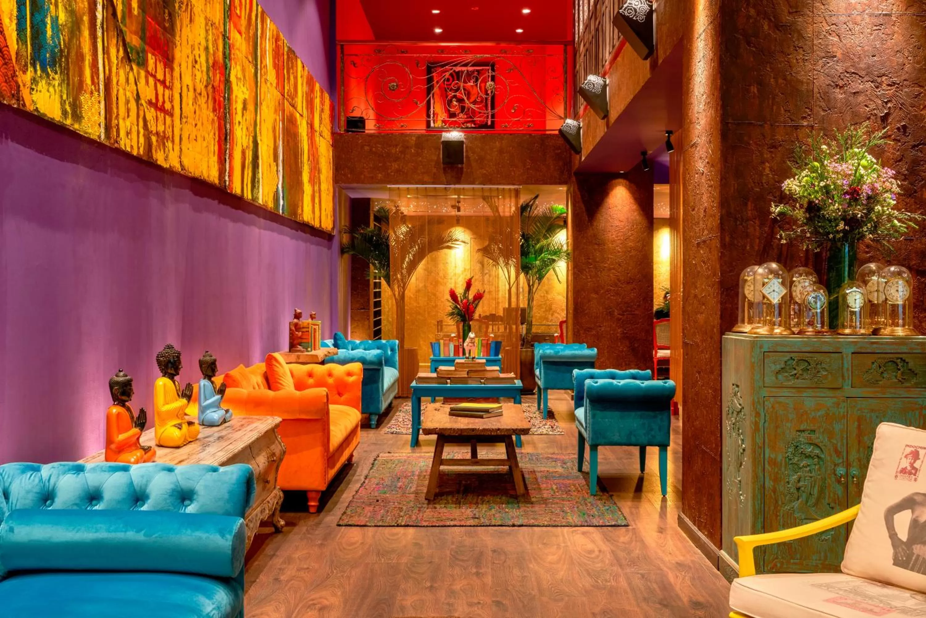 Lobby or reception, Restaurant/Places to Eat in Prostyle Hotel Ho Chi Minh プロスタイルホテルホーチミン