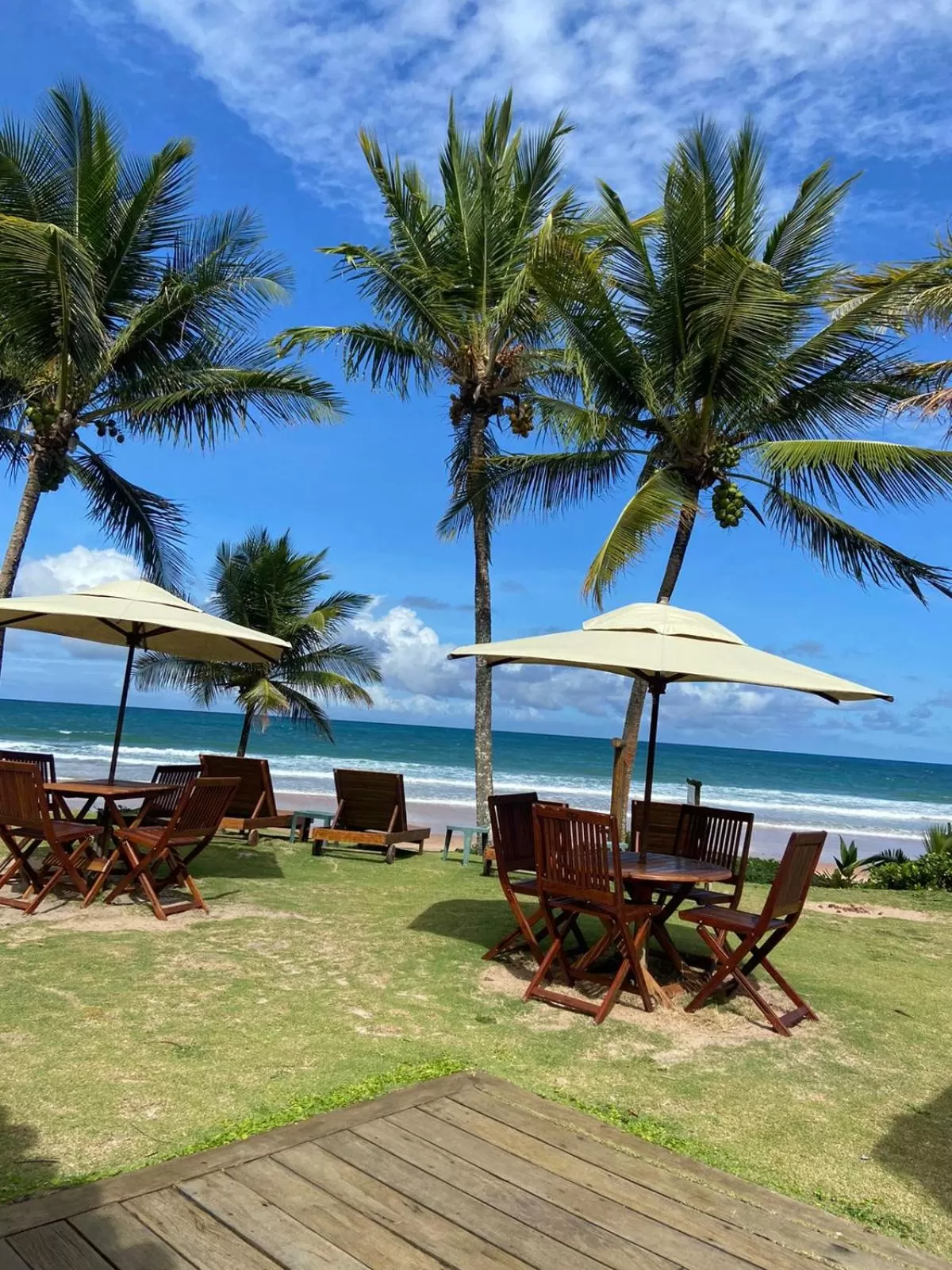 Sea view in Pousada Bahia Boa