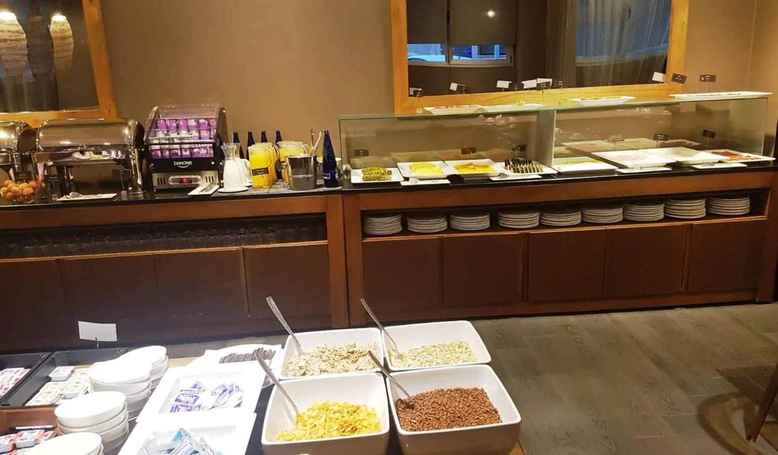 Buffet breakfast in PCM Forum Alcalá