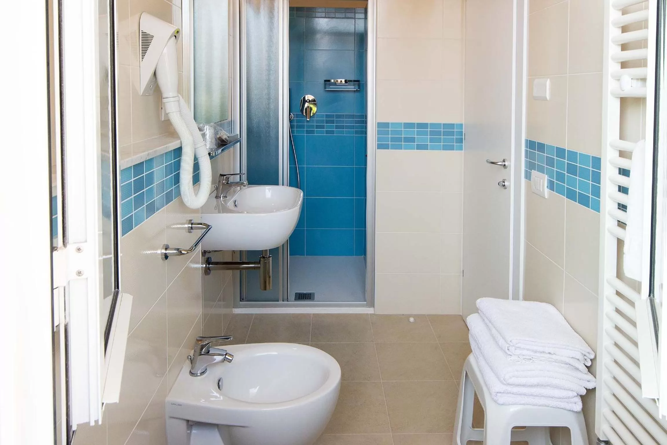 Shower in Hotel Villa San Giuseppe