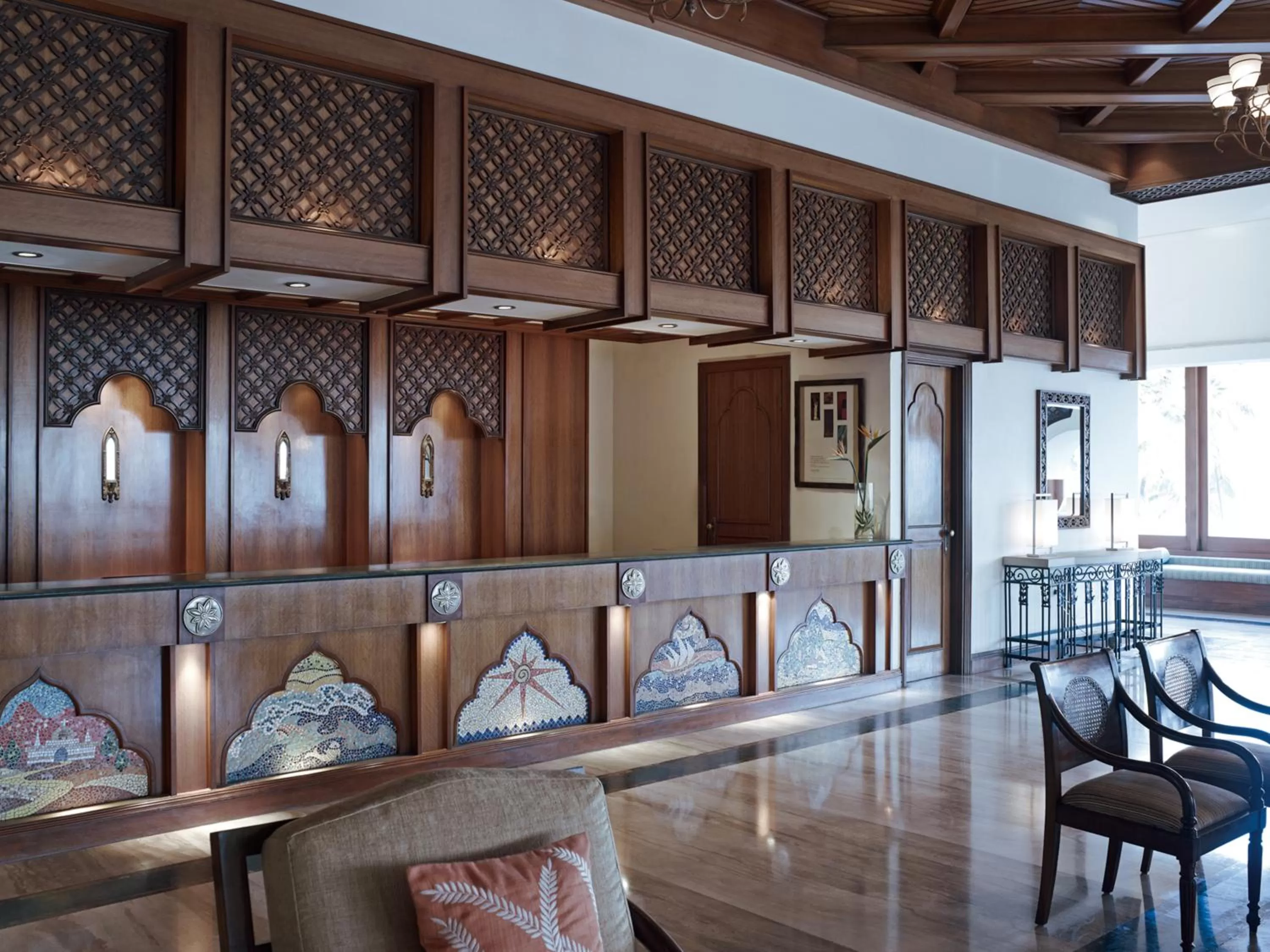 Lobby or reception in Taj Fort Aguada Resort & Spa, Goa