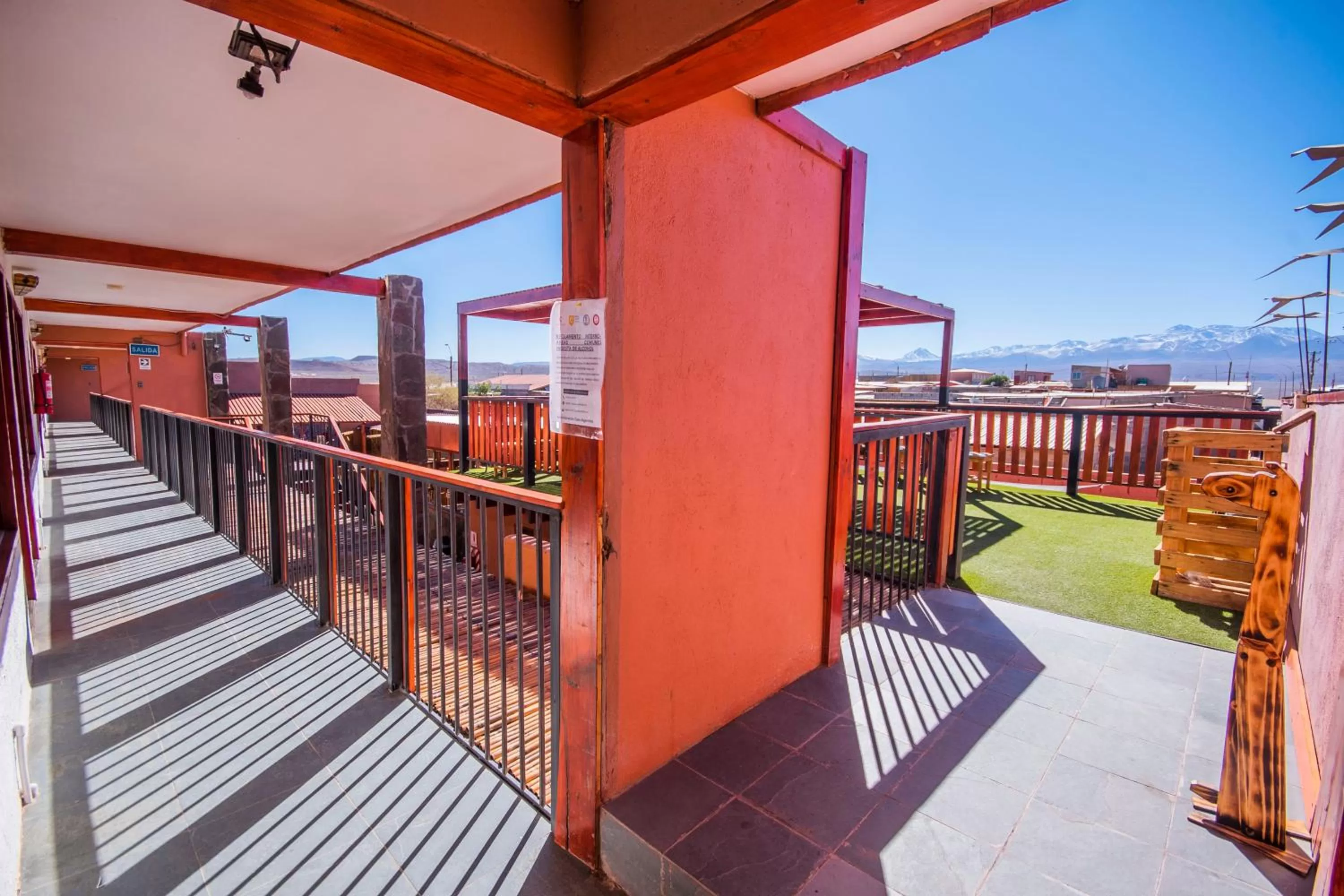 Balcony/Terrace in Hotel Casa Algarrobo