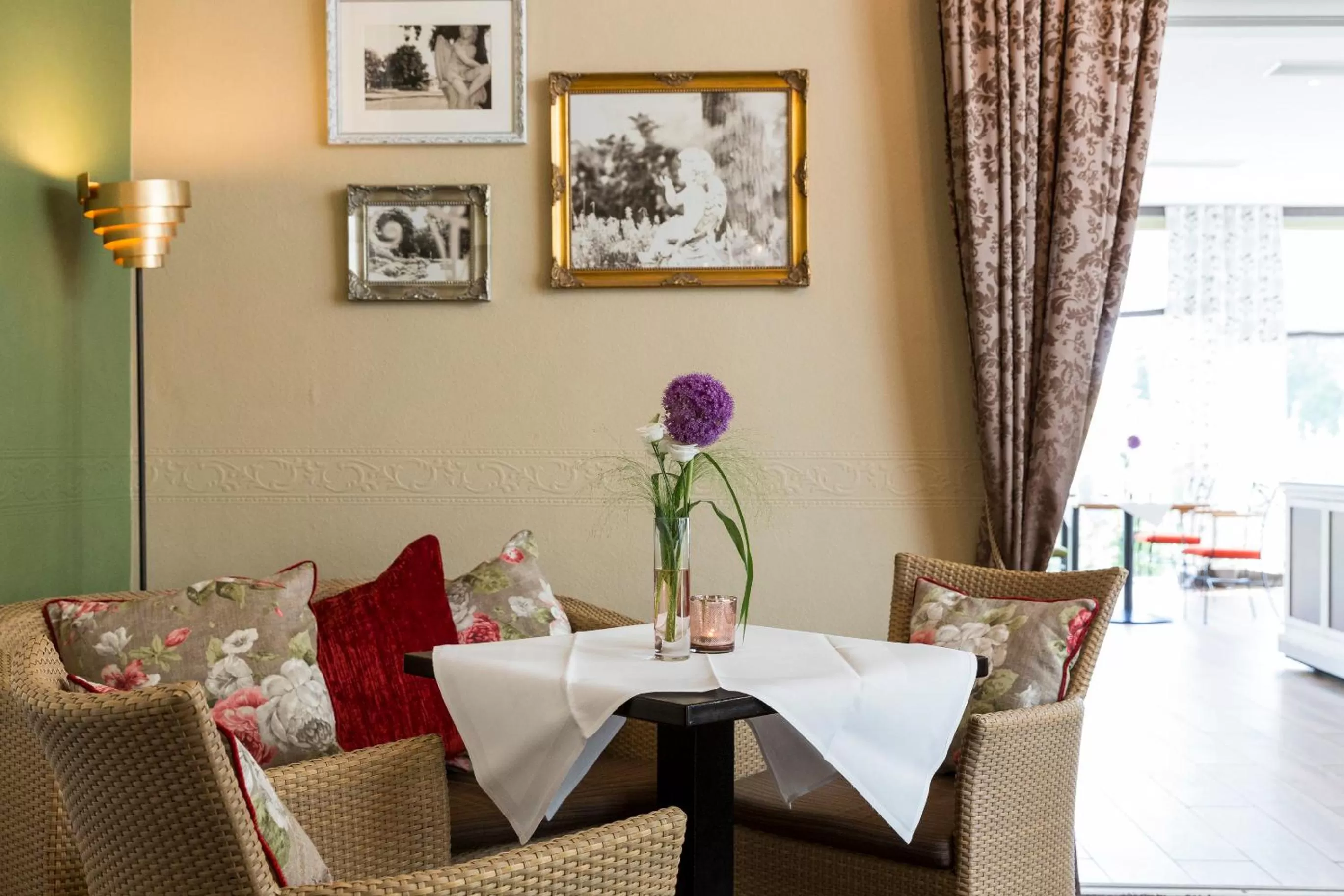 Restaurant/places to eat in Parkhotel Bilm im Glück am Stadtrand Hannovers