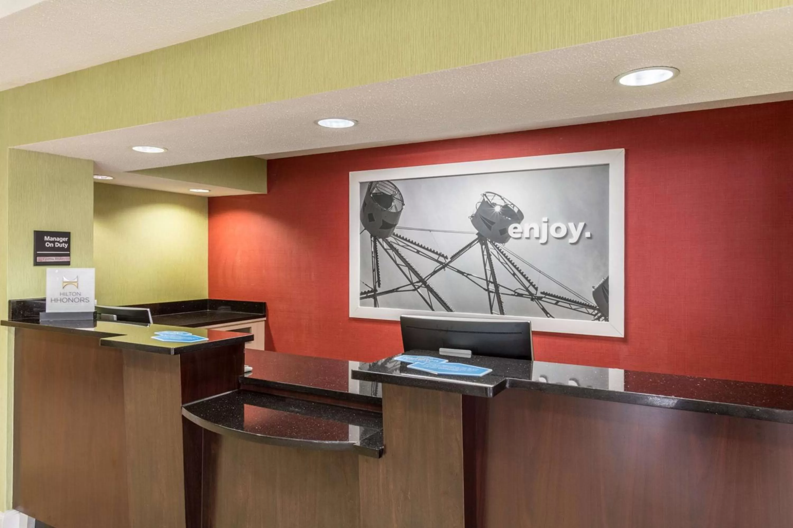 Lobby or reception in Hampton Inn Jackson Pearl Intrntl Airport