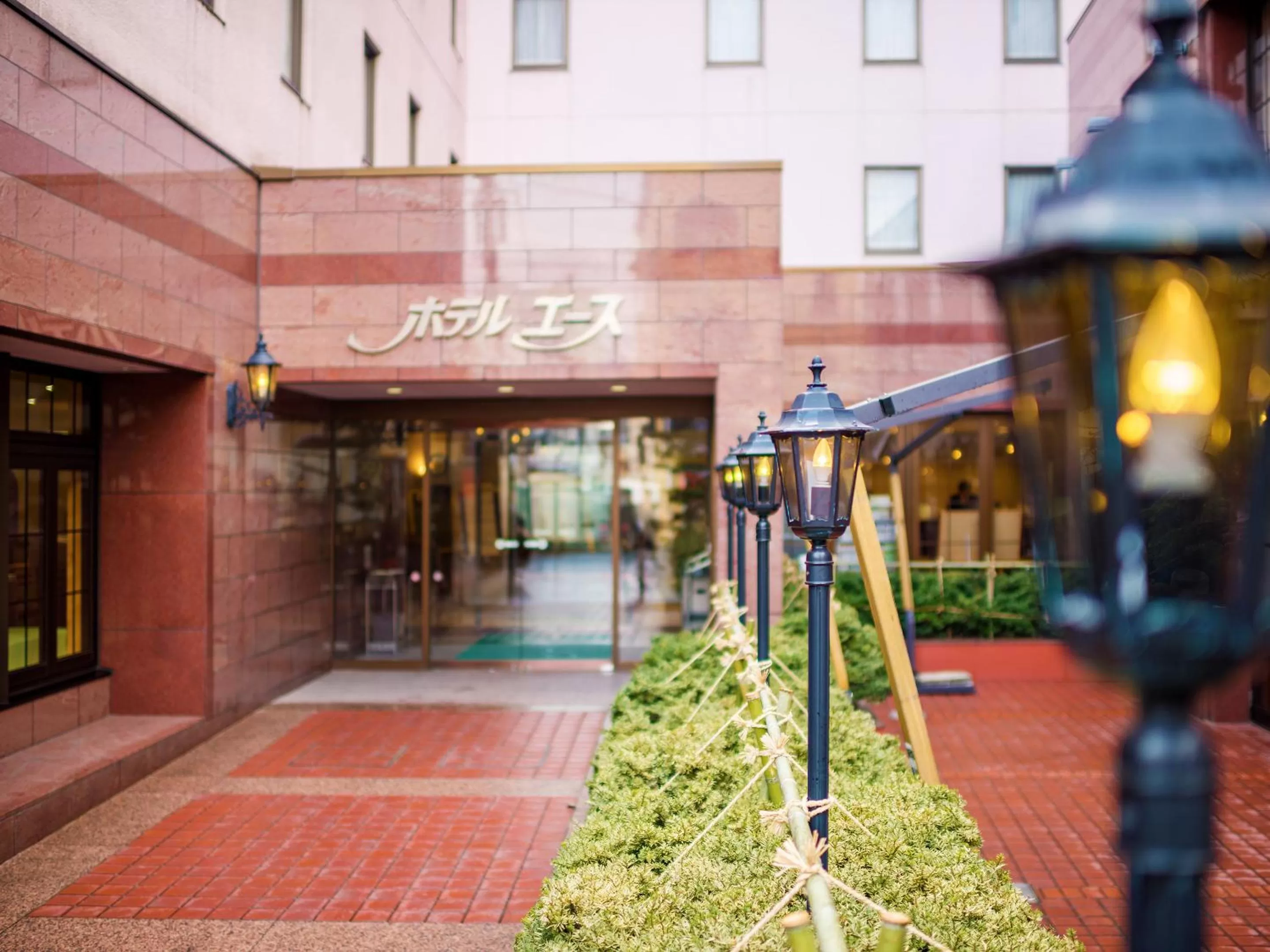Property building in Hotel Ace Morioka