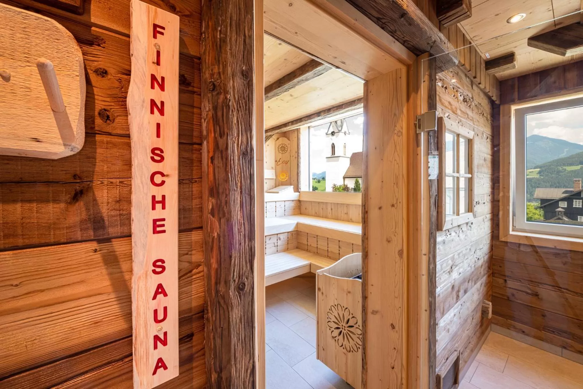 Sauna in Hotel Loy