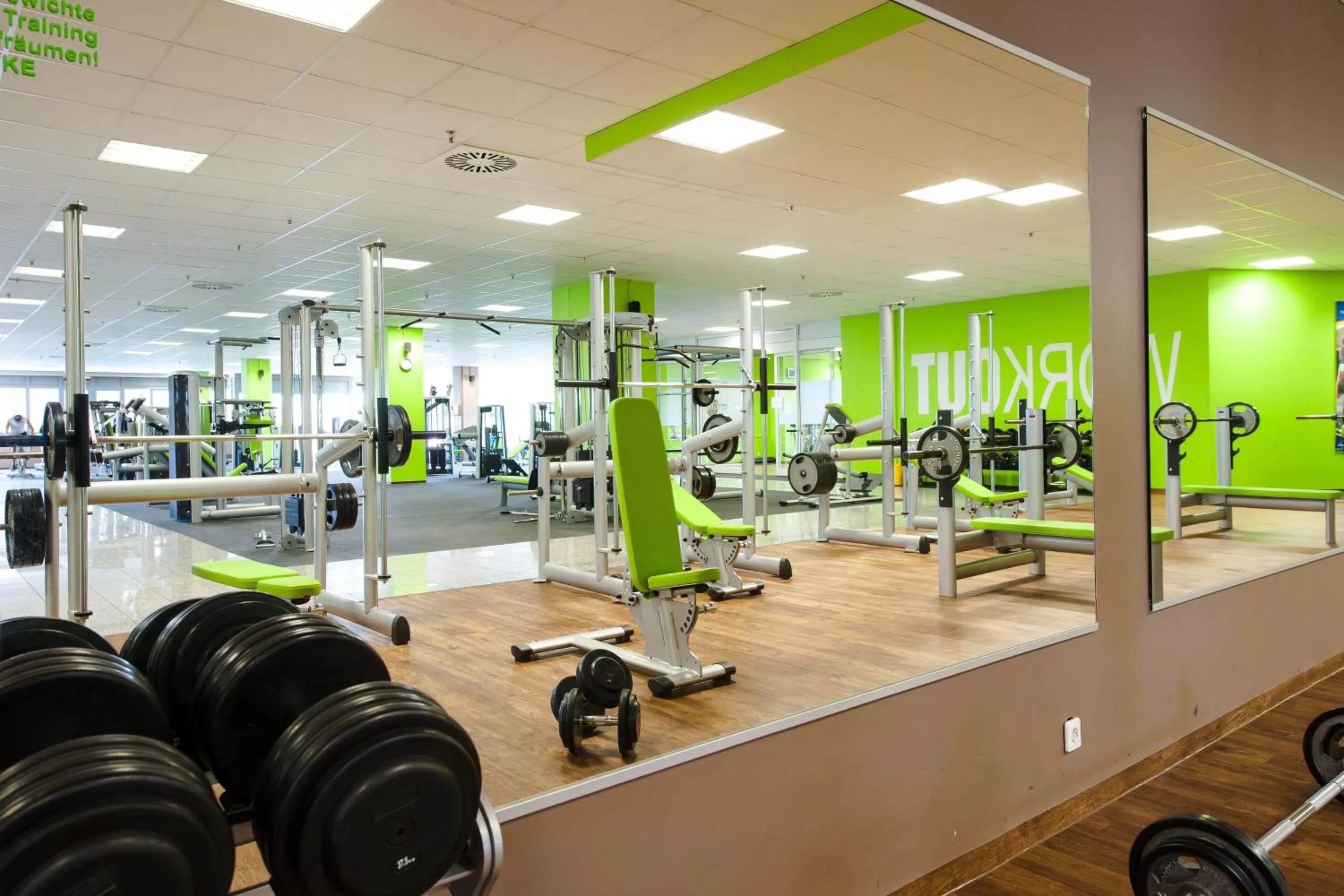 Fitness centre/facilities in Panorama Hotel Schweinfurt