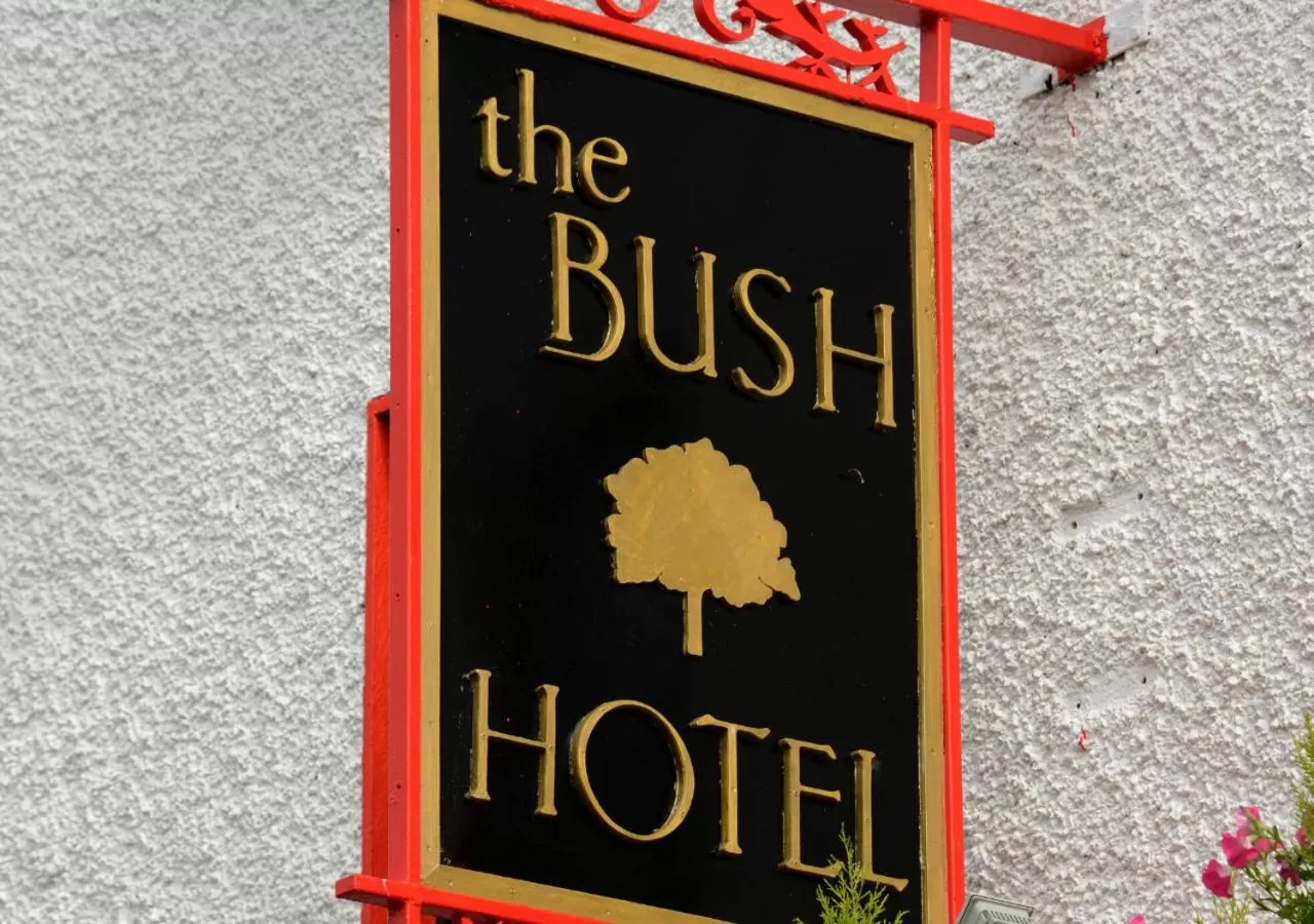 Property logo or sign in Bush Hotel