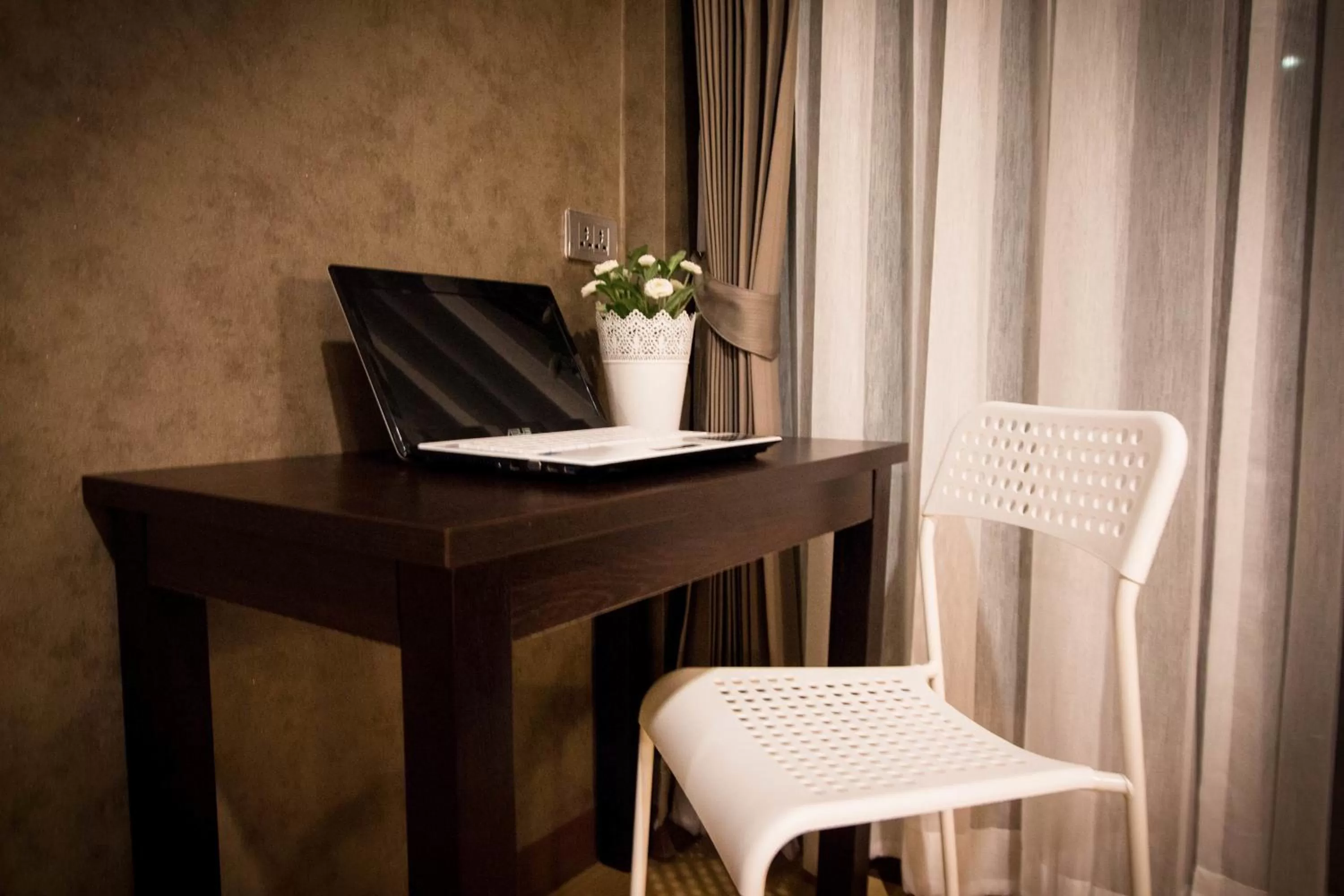 Seating area in C U Inn Bangkok