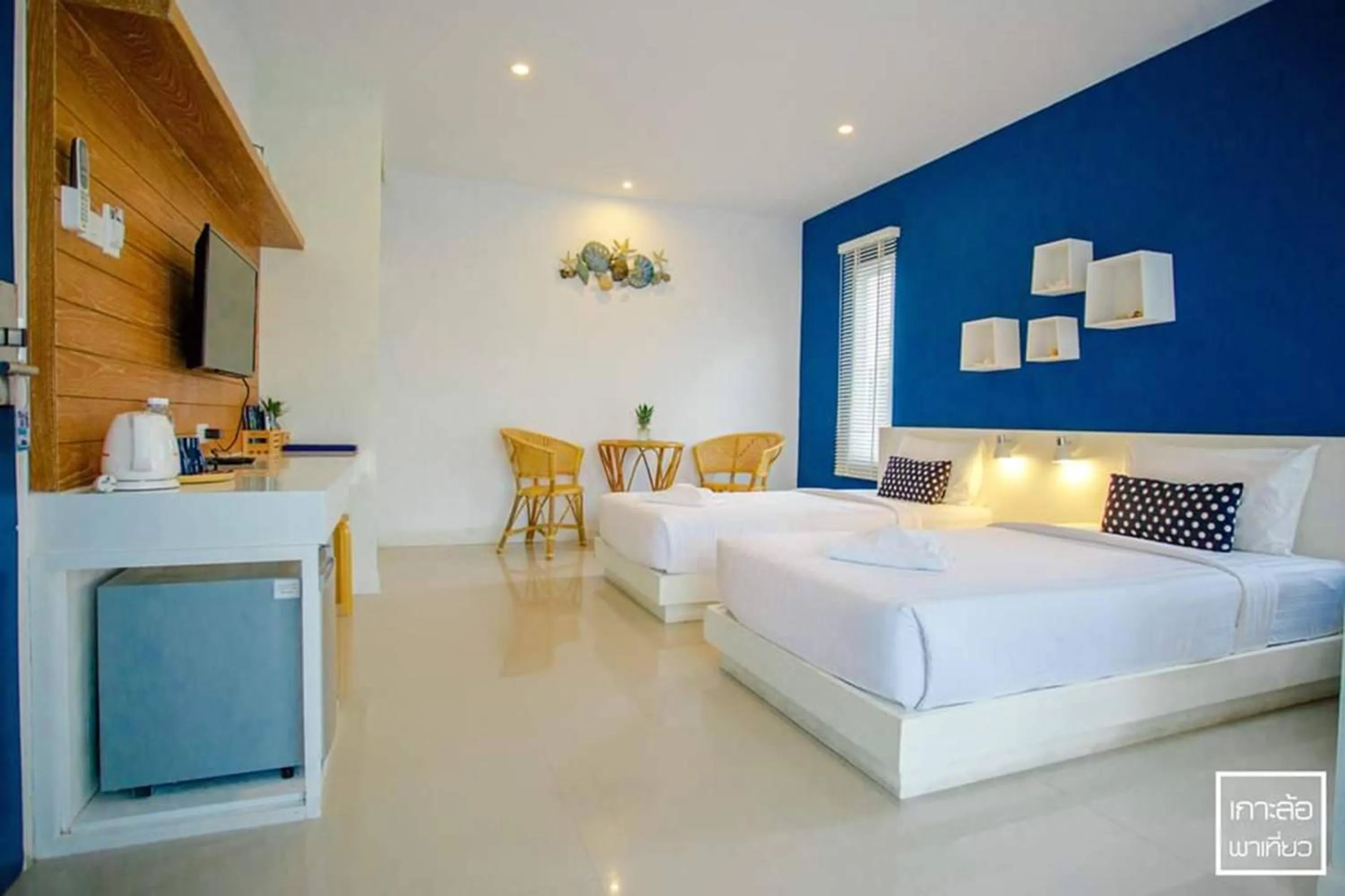 Bed in Chill House at Naiyang