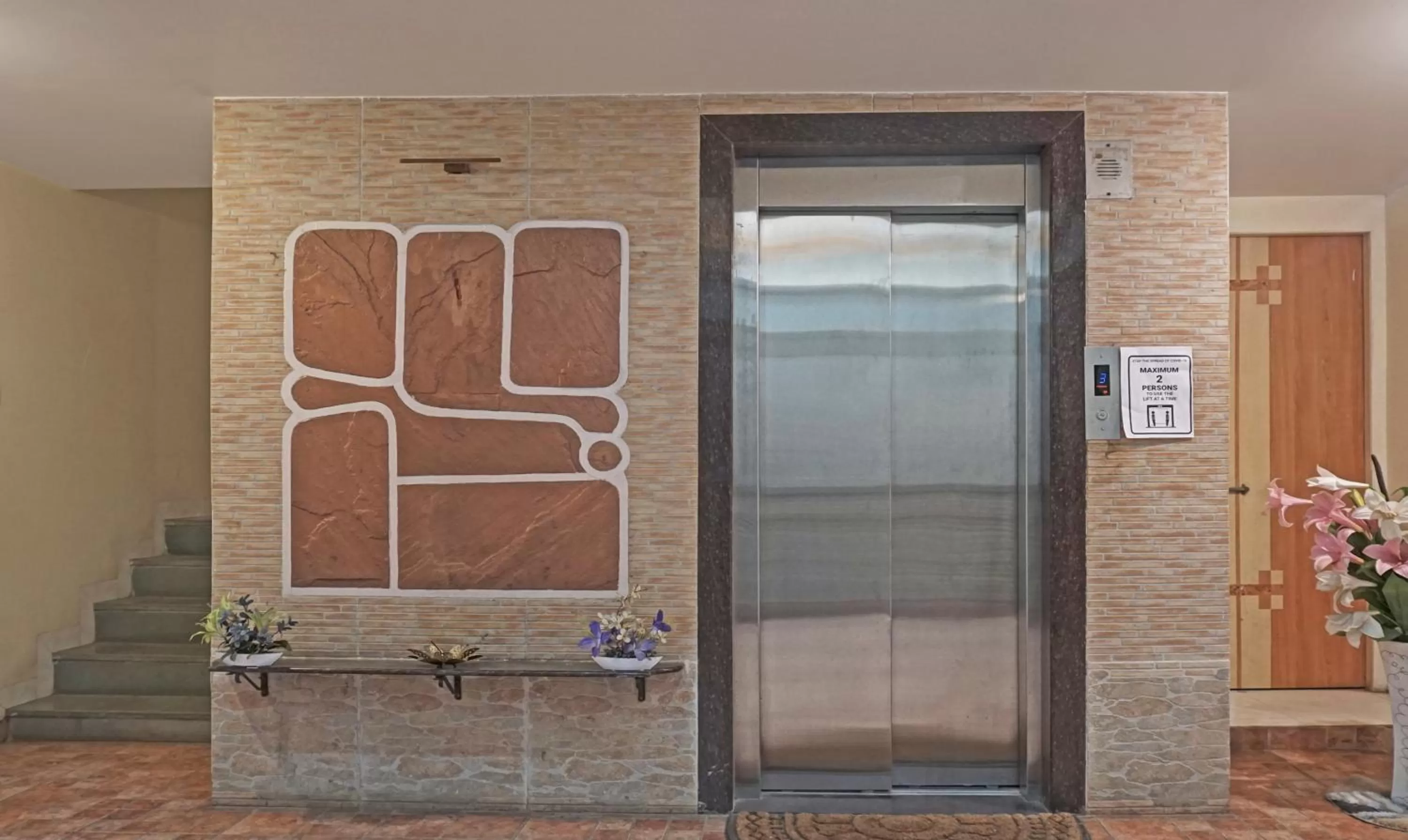 elevator in Treebo Excellent Home