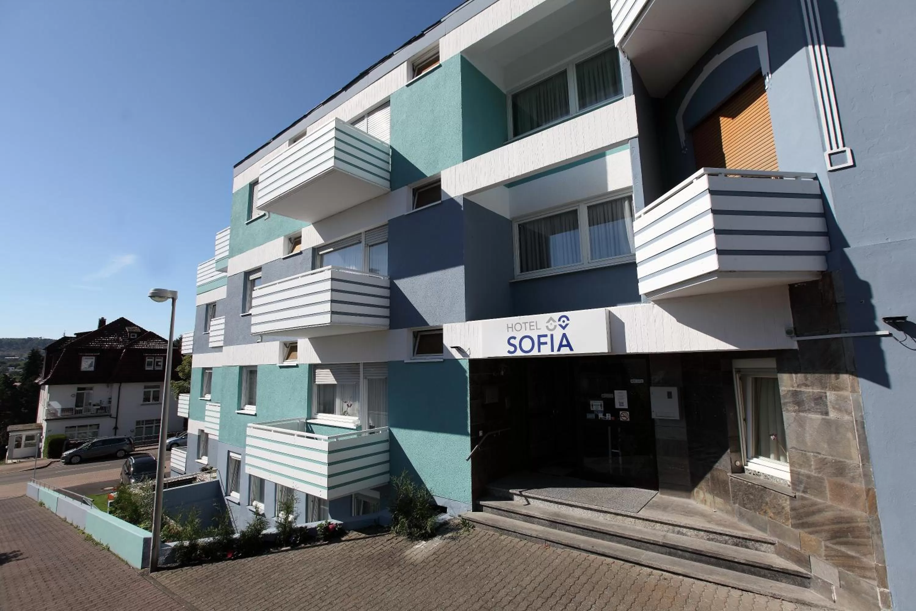 Facade/entrance in Hotel Sofia