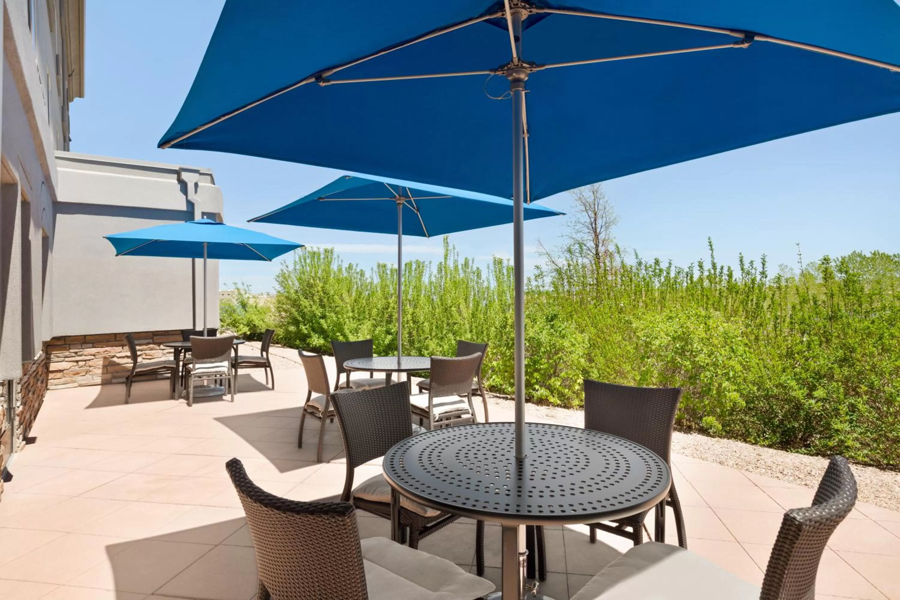 Patio in Holiday Inn Express & Suites Denver Airport by IHG