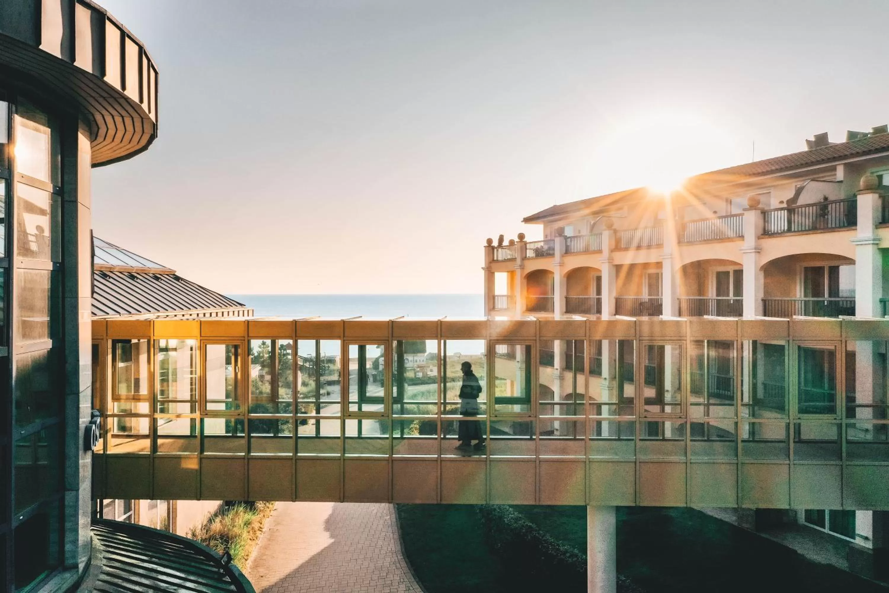 Sunrise in Hotel Gran BelVeder & Ostsee Therme Resort & Spa