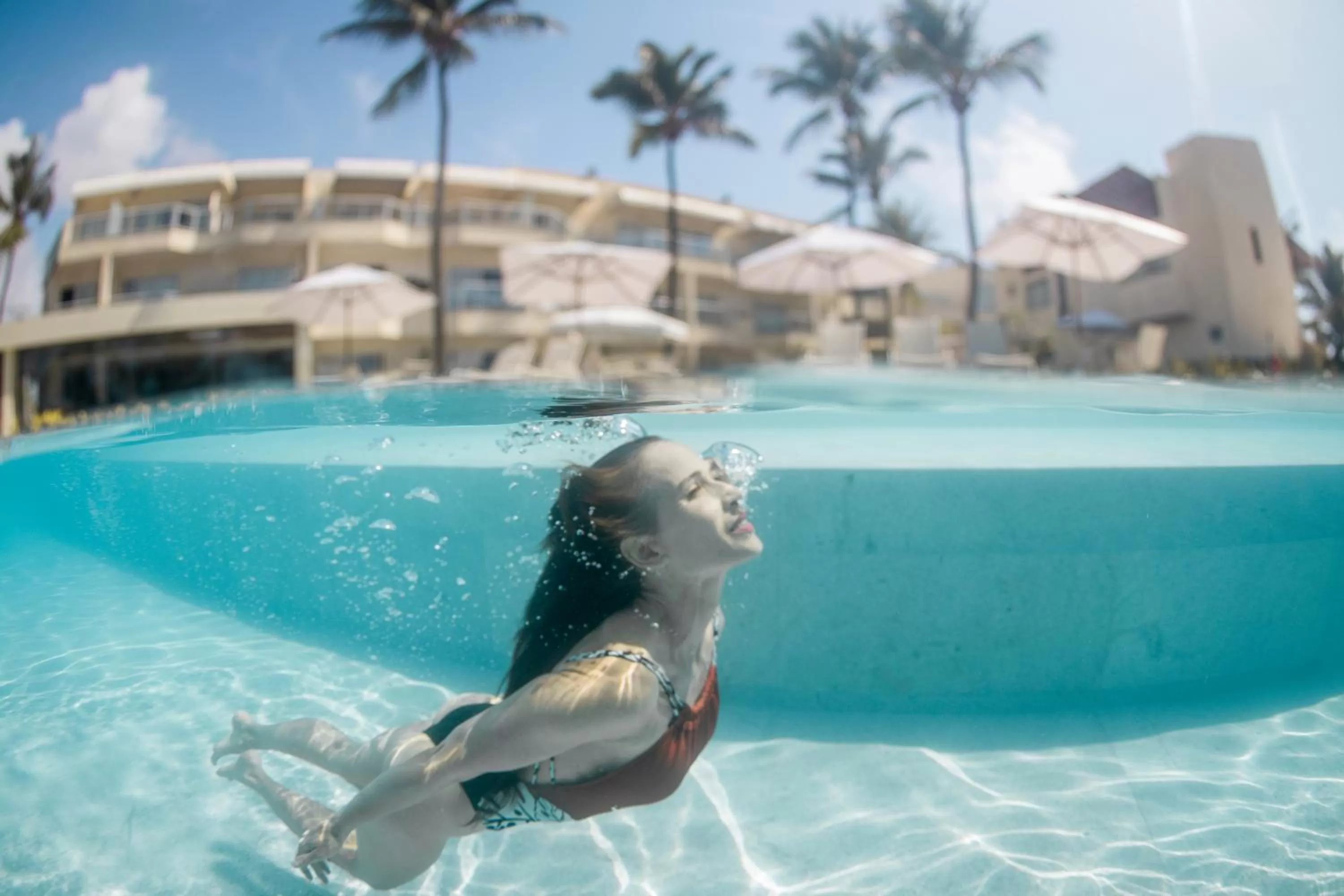 Swimming pool in CASA Di VINA Boutique Hotel