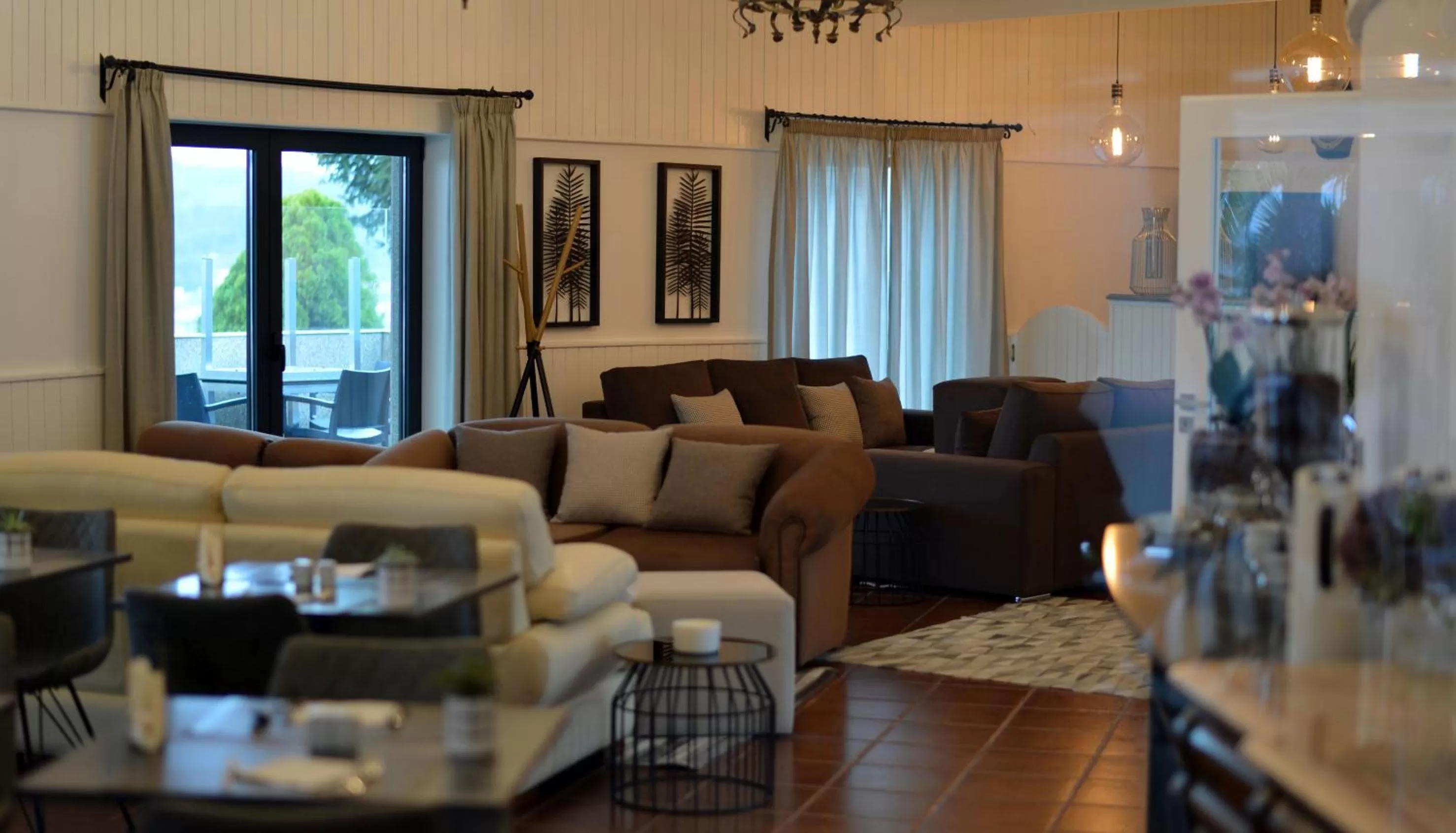 Living room in Casa das Carpas