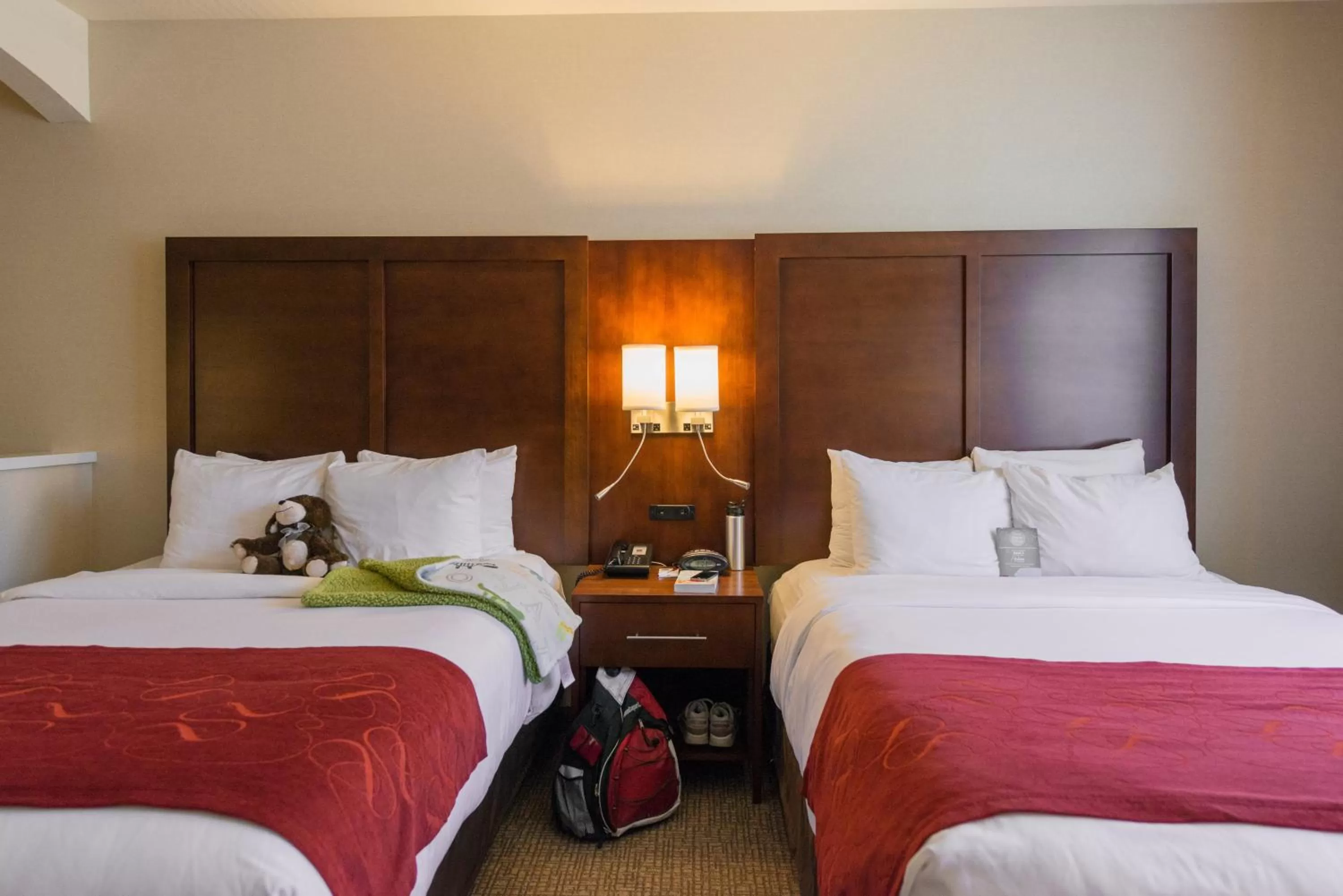 Queen Suite with Two Queen Beds - Non-Smoking in Comfort Suites Springfield-Eugene