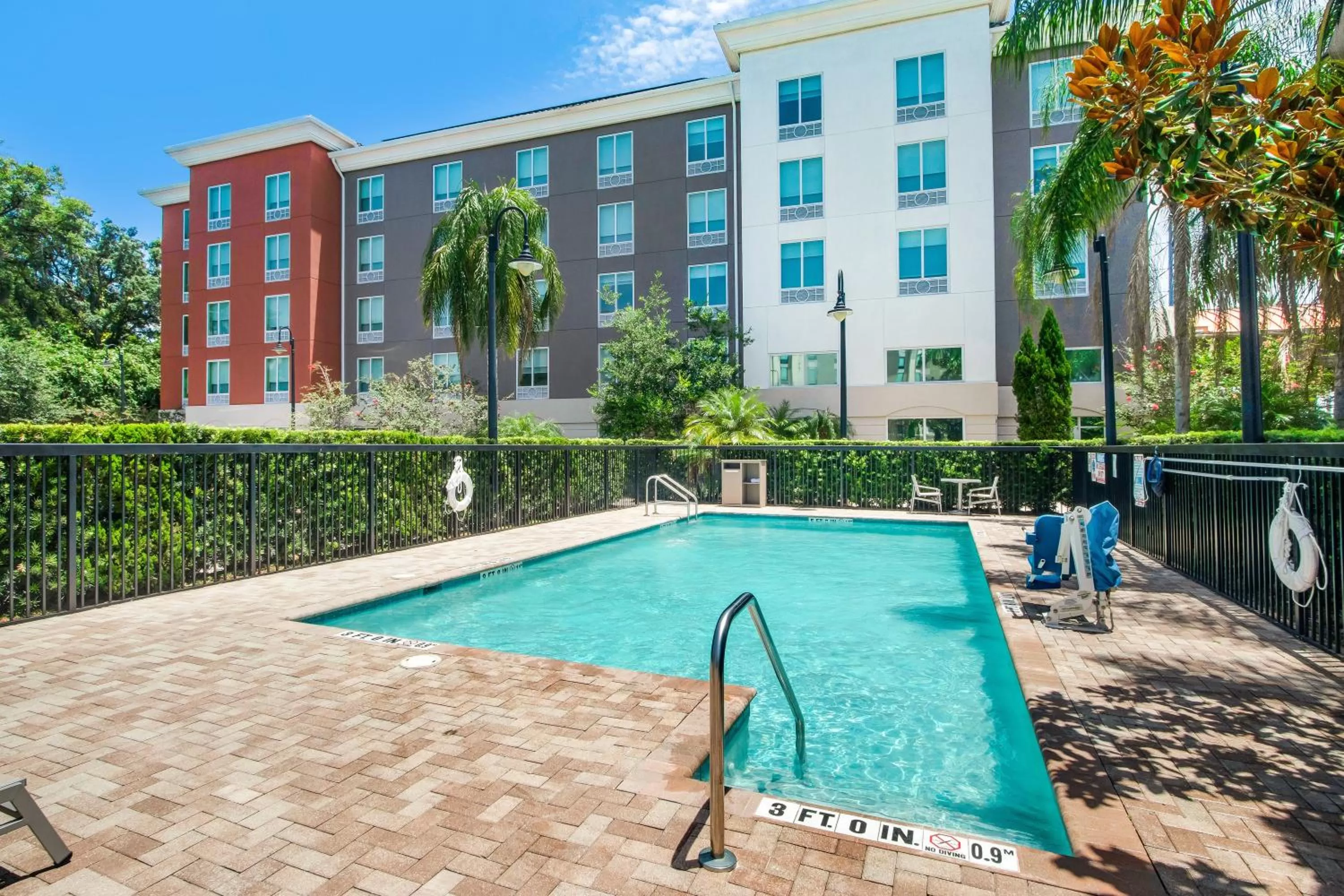 Swimming pool in Holiday Inn Express Hotel & Suites Orlando - Apopka, an IHG Hotel