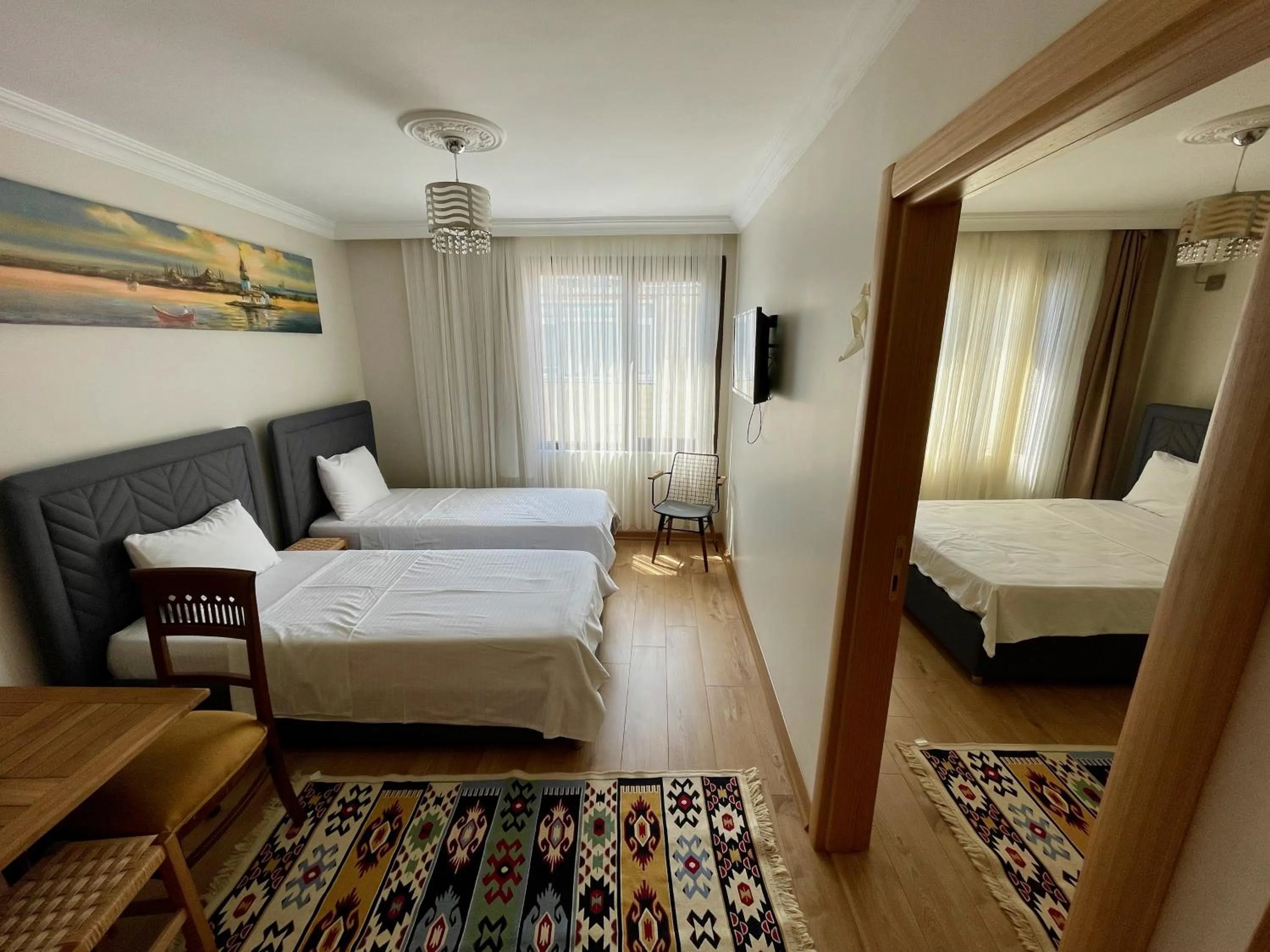 Bed in Oldtown Sultanahmet Suites