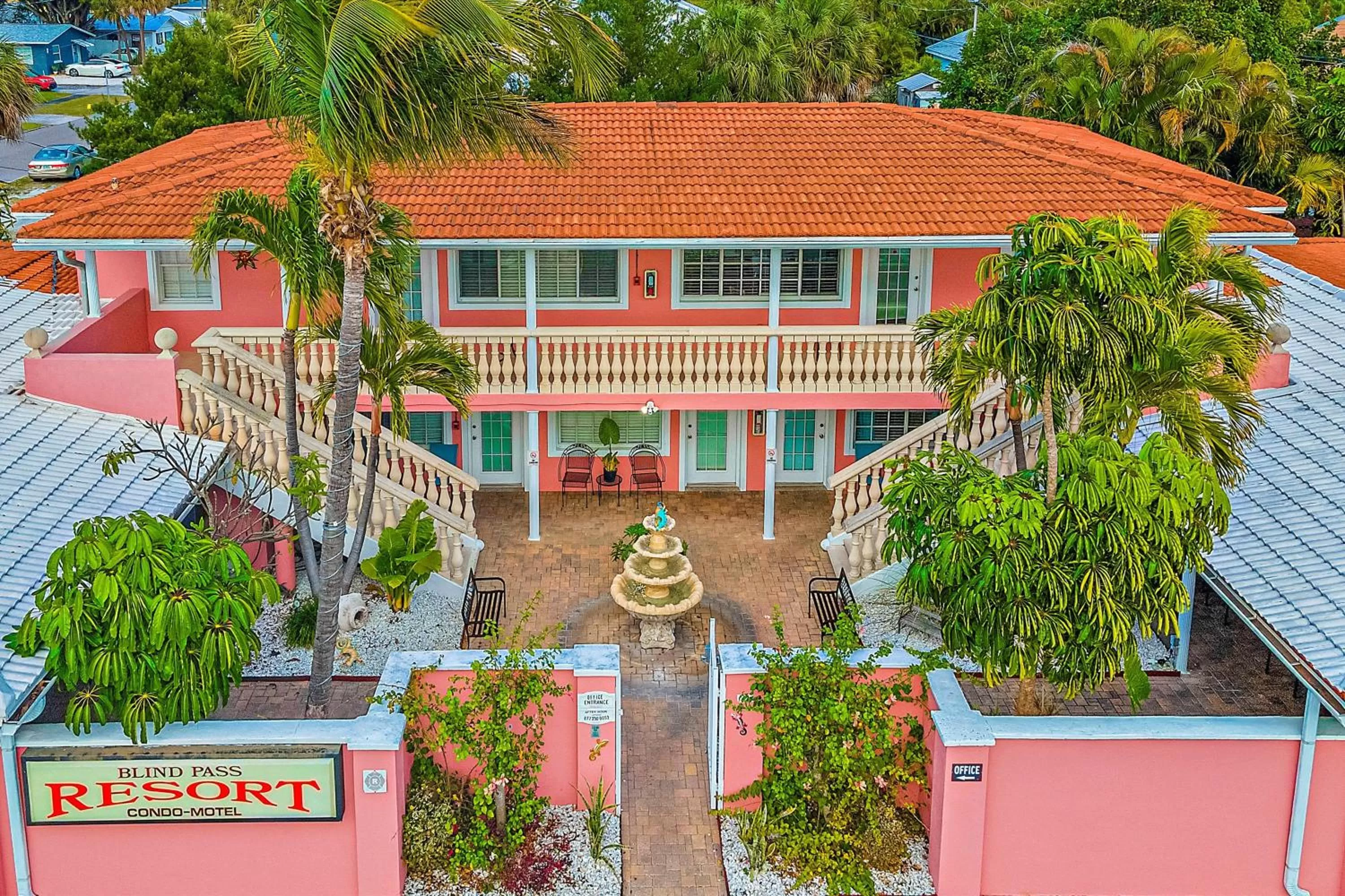 Property building in Blind Pass Resort Motel