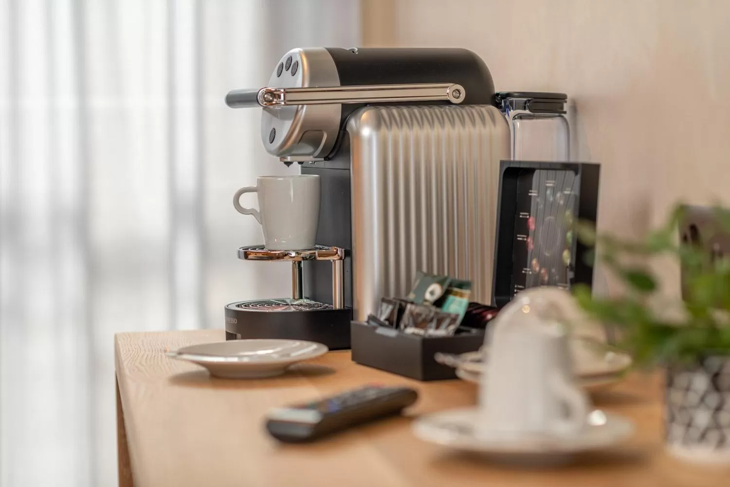 Coffee/tea facilities in Hotel Heimatlodge