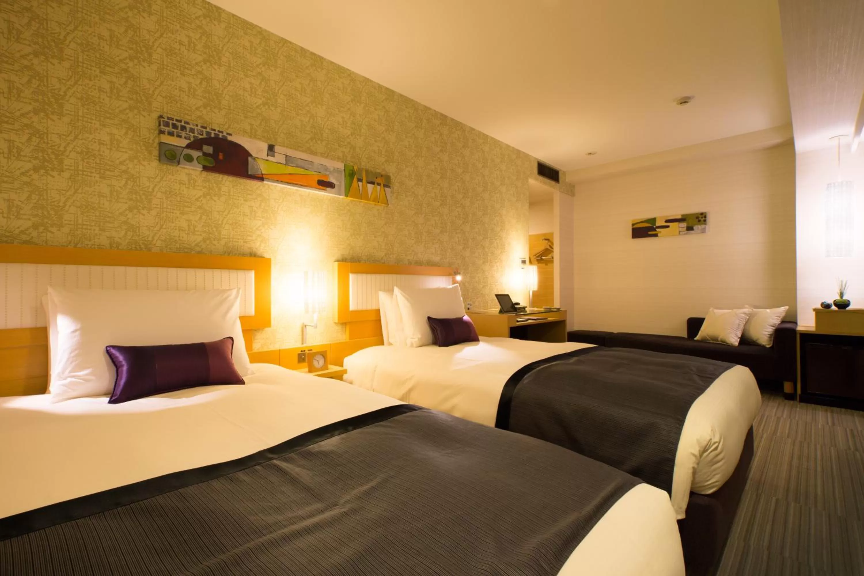 Photo of the whole room, Bed in Hotel Resol Trinity Kanazawa