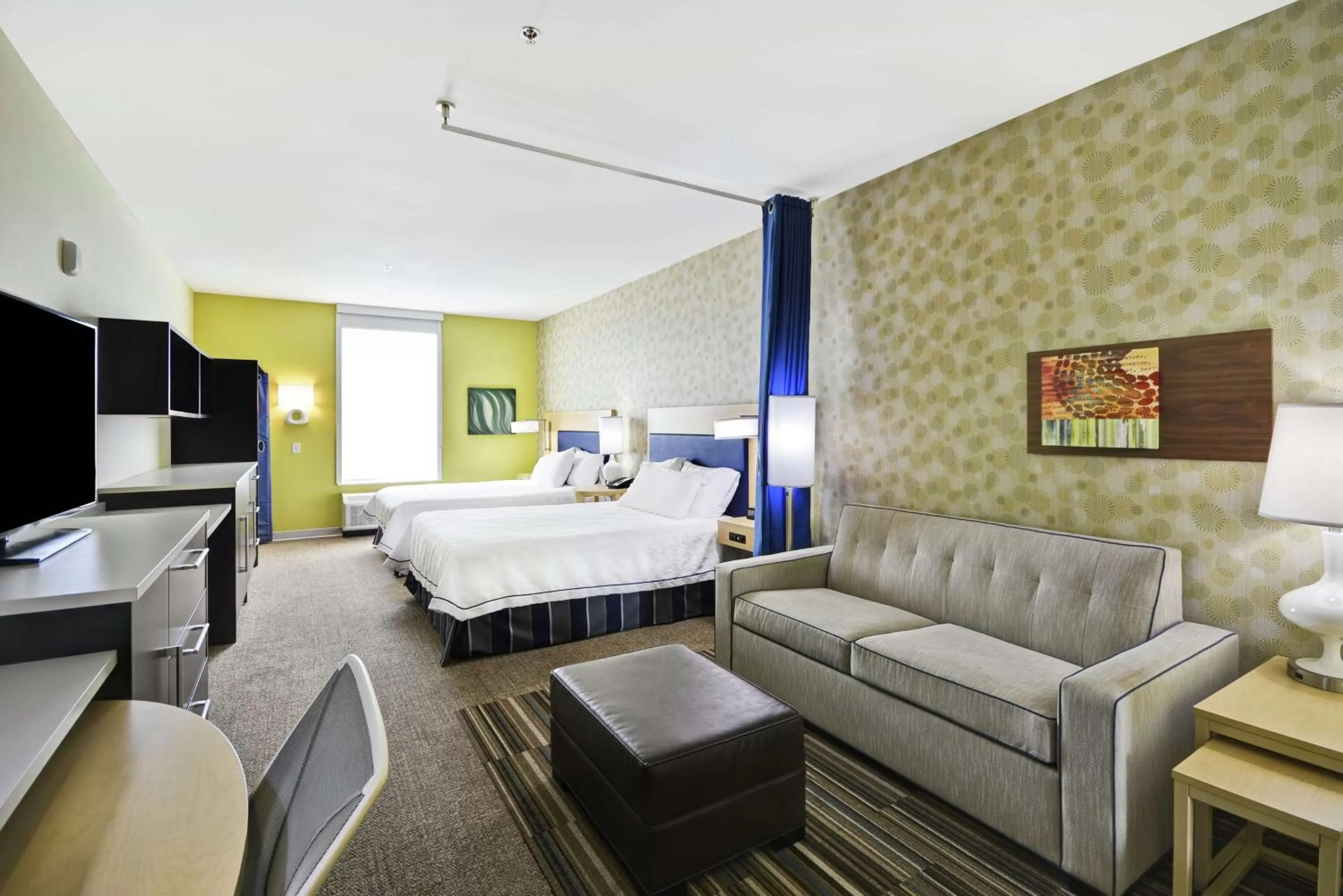 Bedroom, Bed in Home2 Suites by Hilton Brownsville