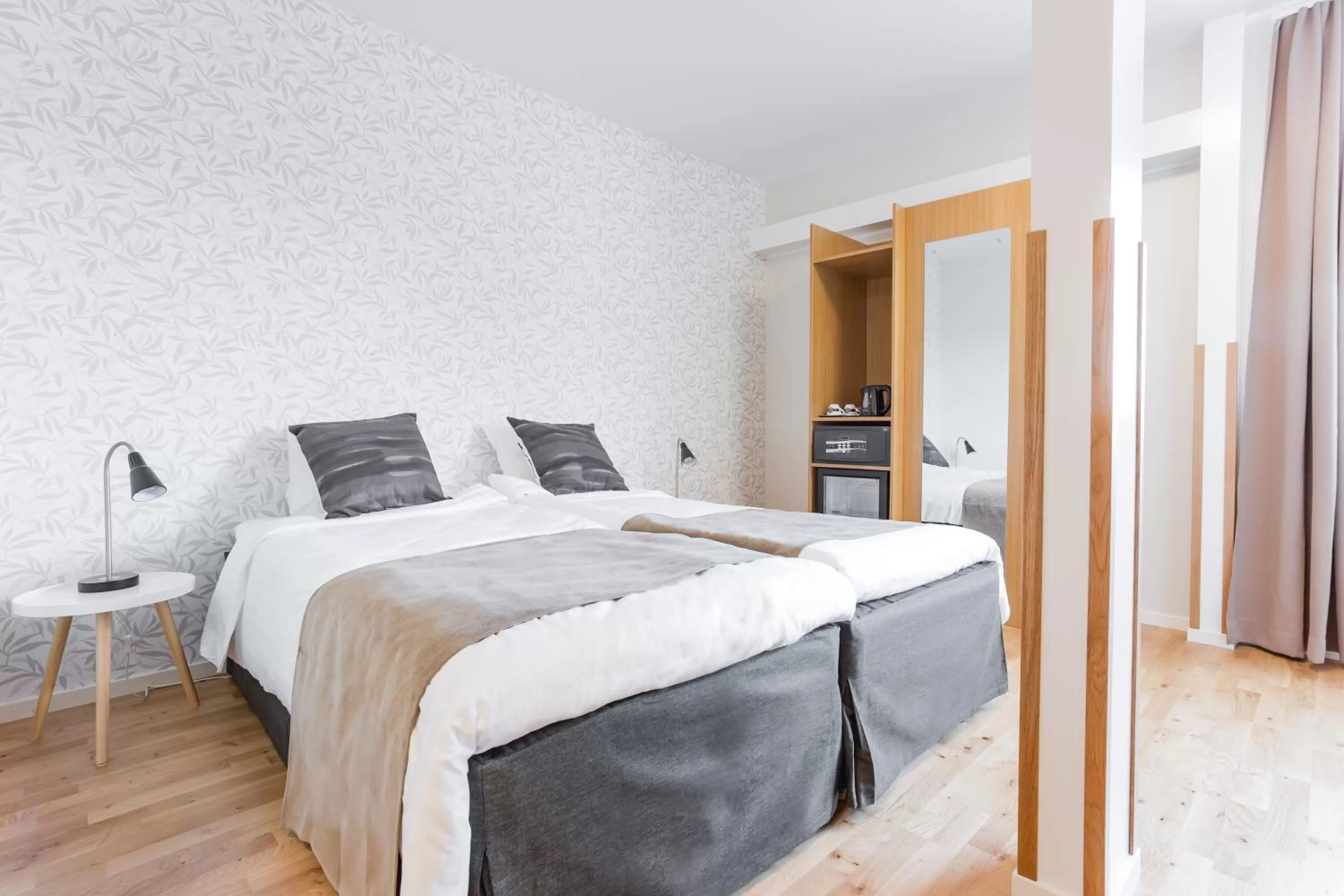 Bed in Hotel Spekeröd