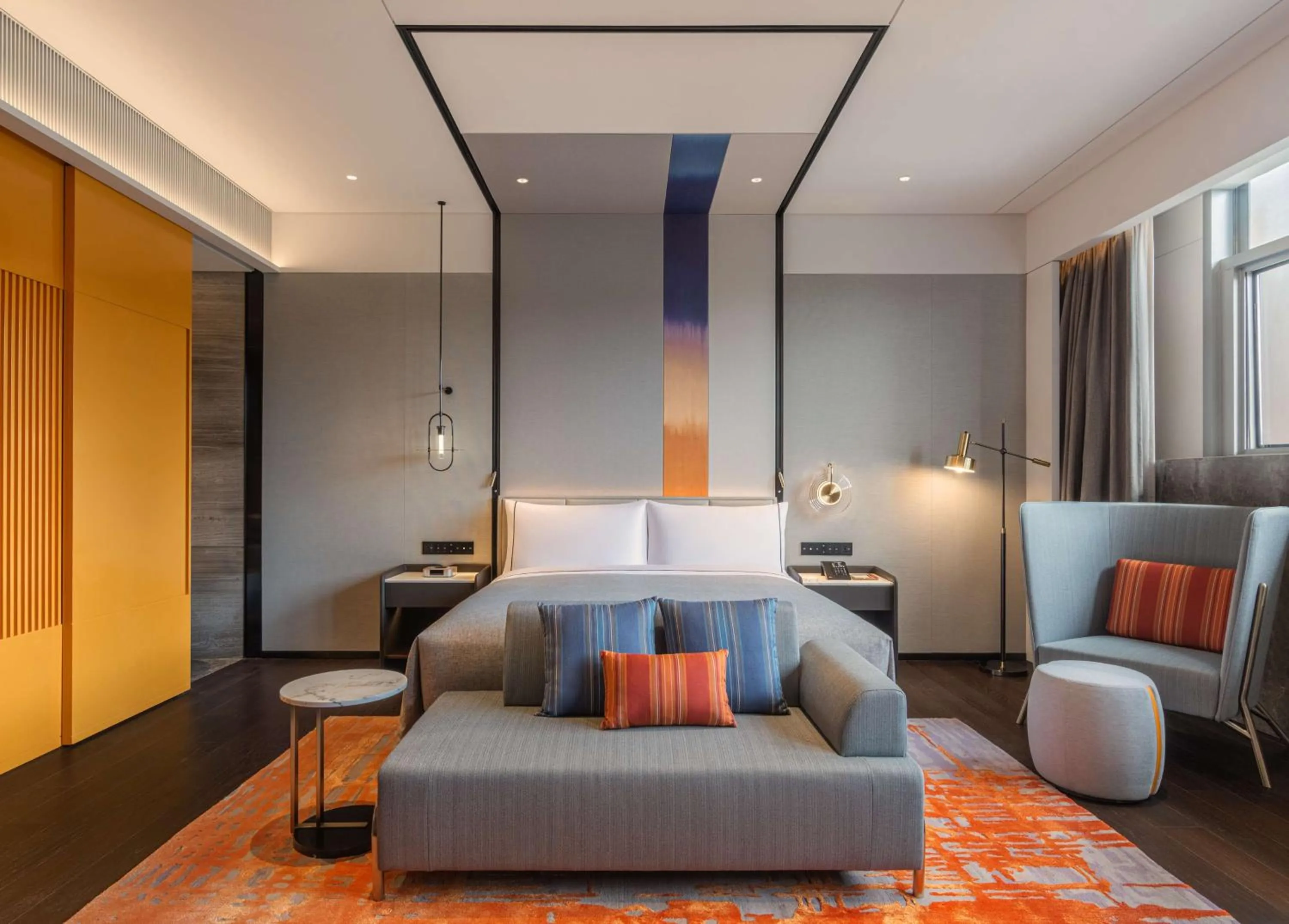 Living room in Canopy by Hilton Xi'an Qujiang