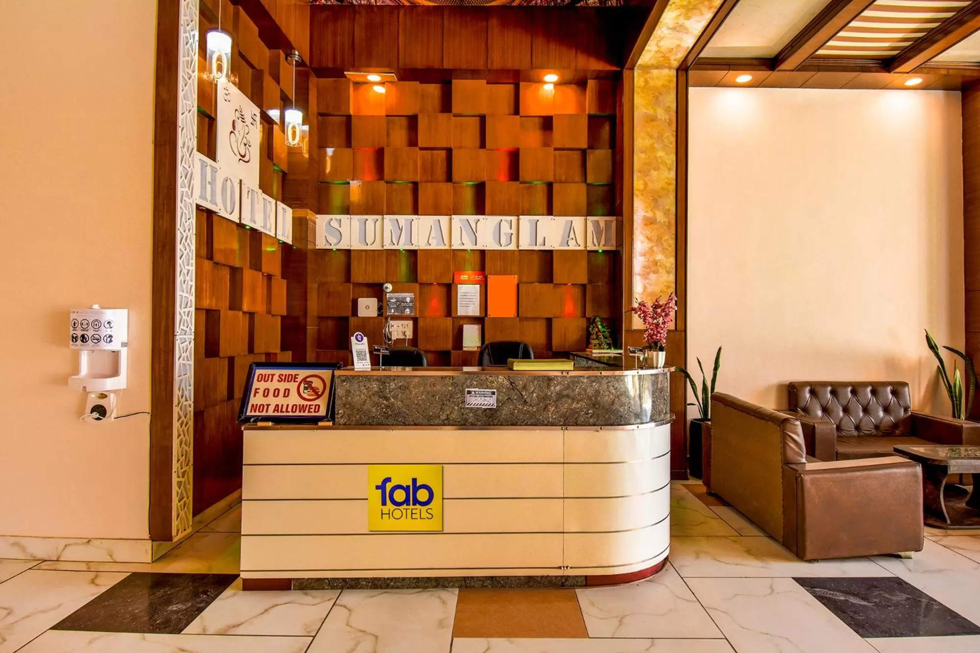 Lobby or reception, Lobby/Reception in FabHotel Prime Sumanglam