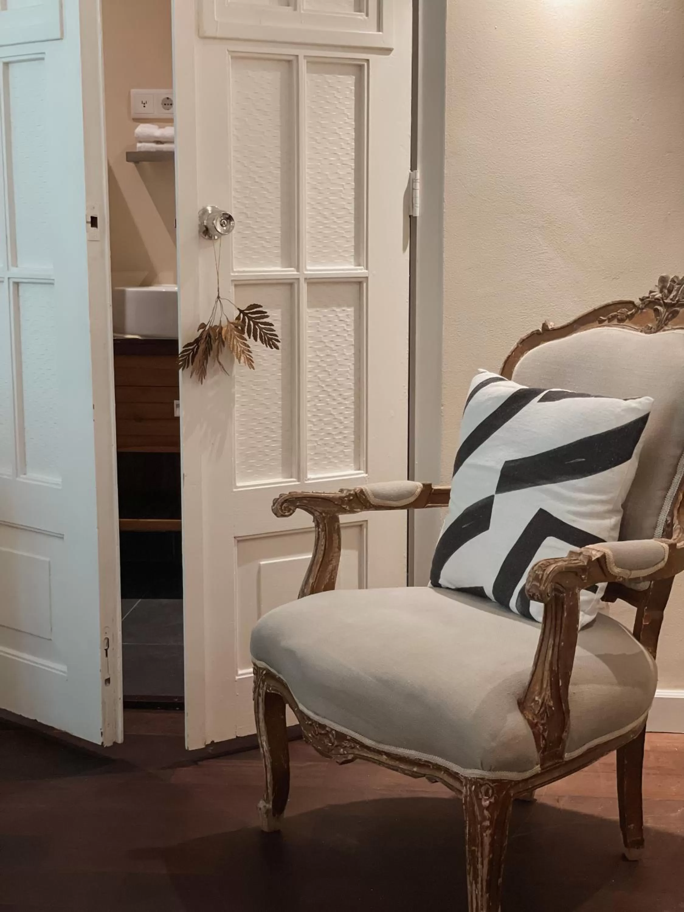 Seating area in BijBlauw