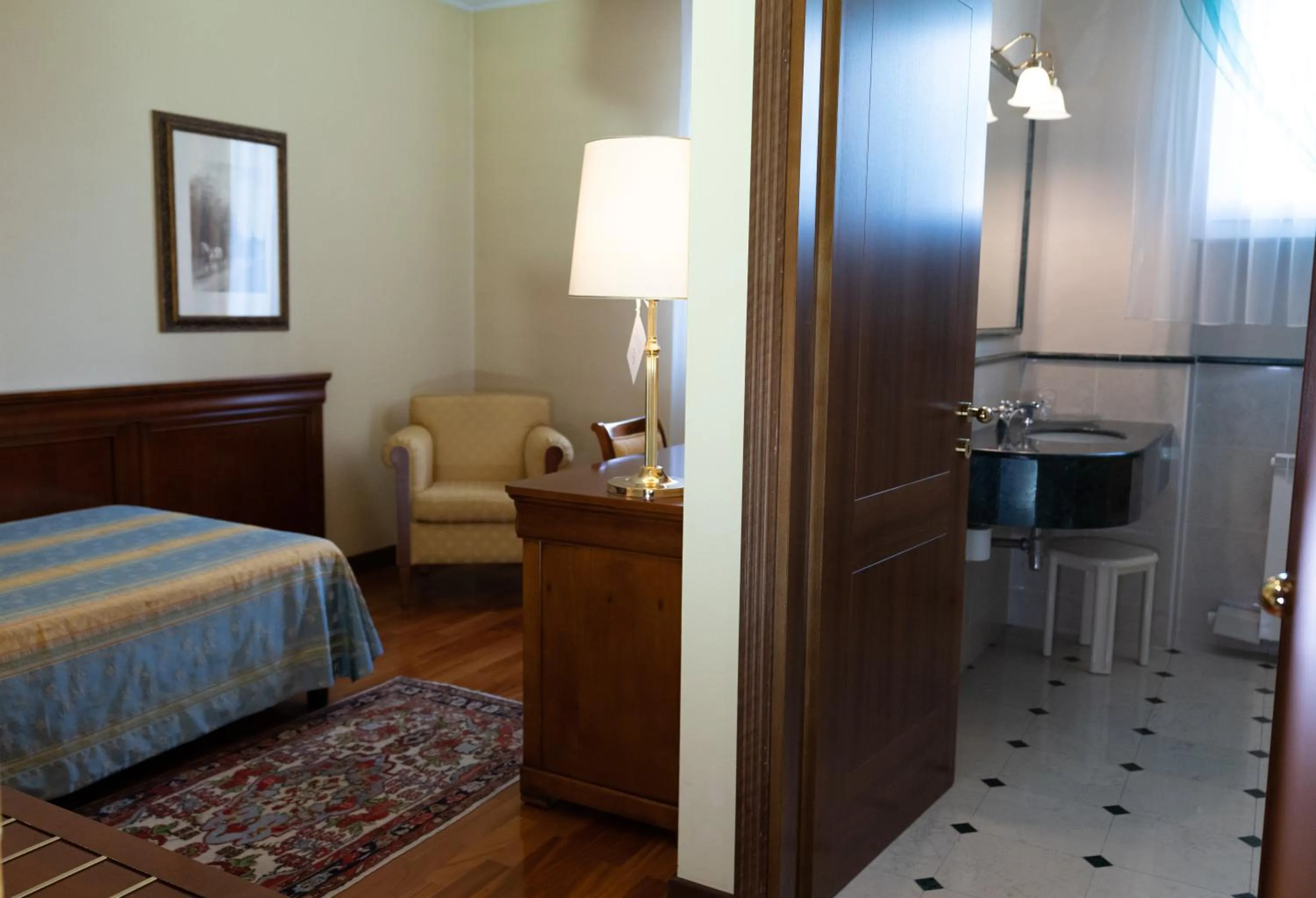 Bed in Le Muse Hotel