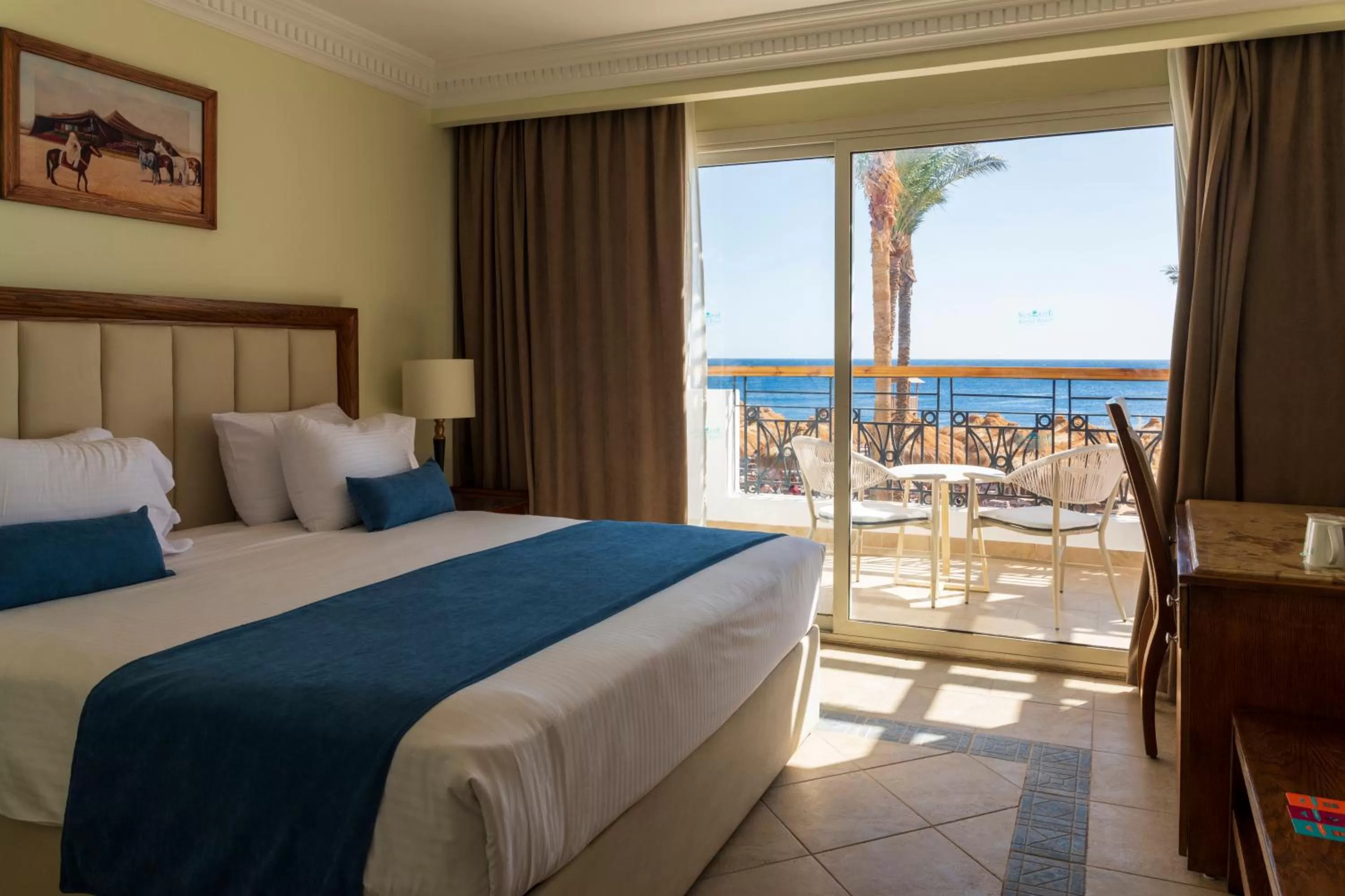 Family Bunk Bed Sea View in Sunrise Remal Beach Resort