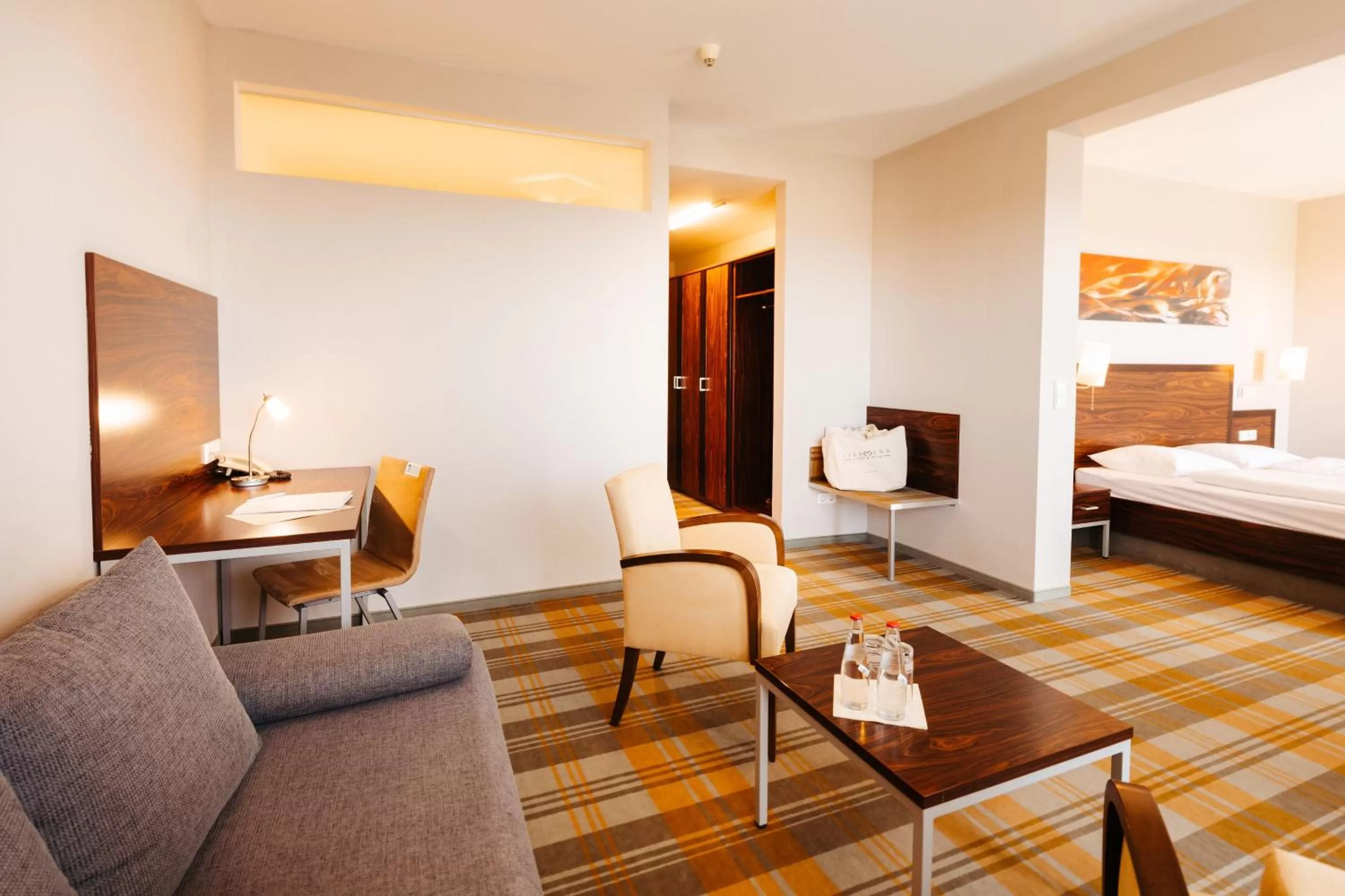 Bed in Hotel Liebmann